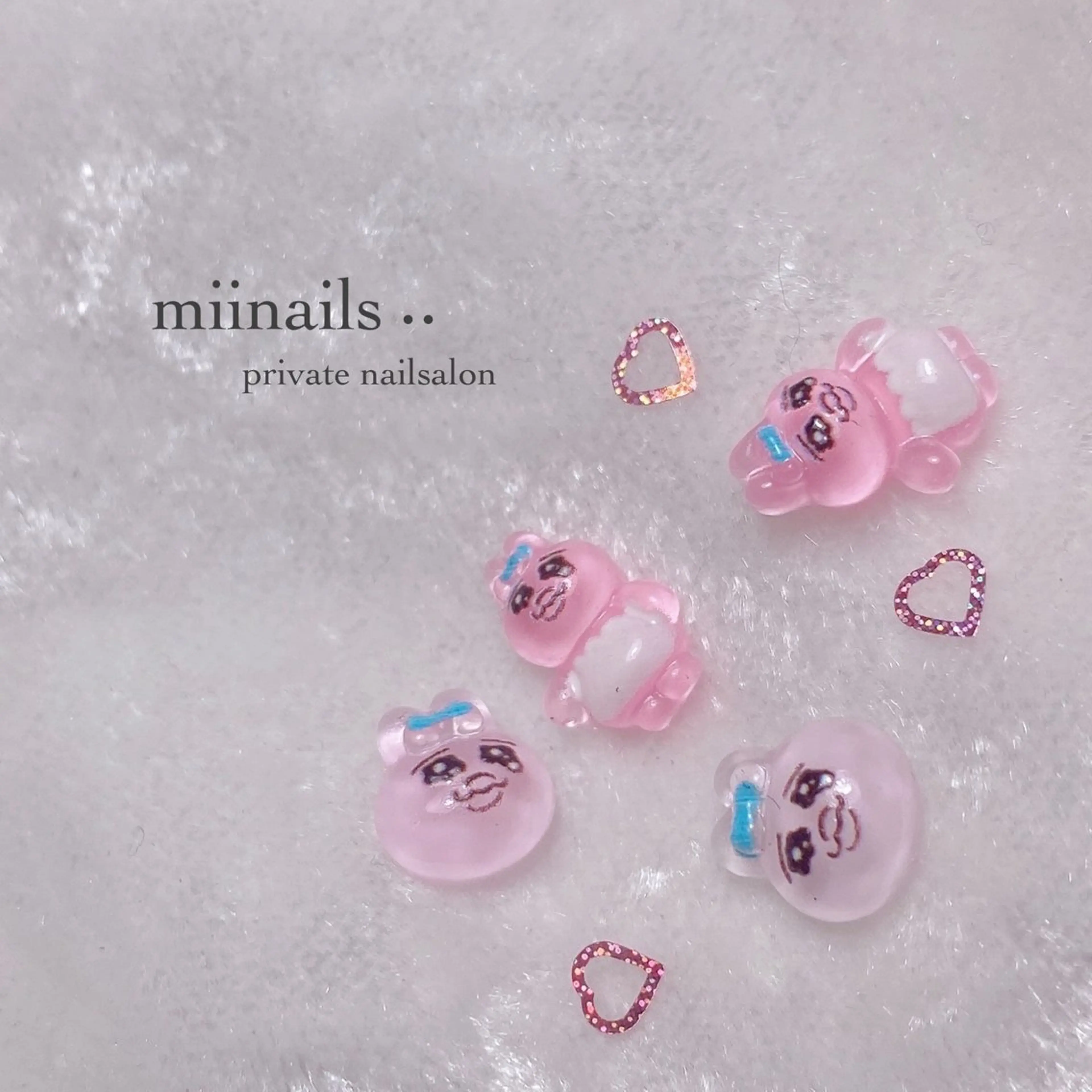 ネイル フレンチネイル 韓国ネイル ワンホンネイル ハンドネイル nailsalon miinailsのネイルデザイン