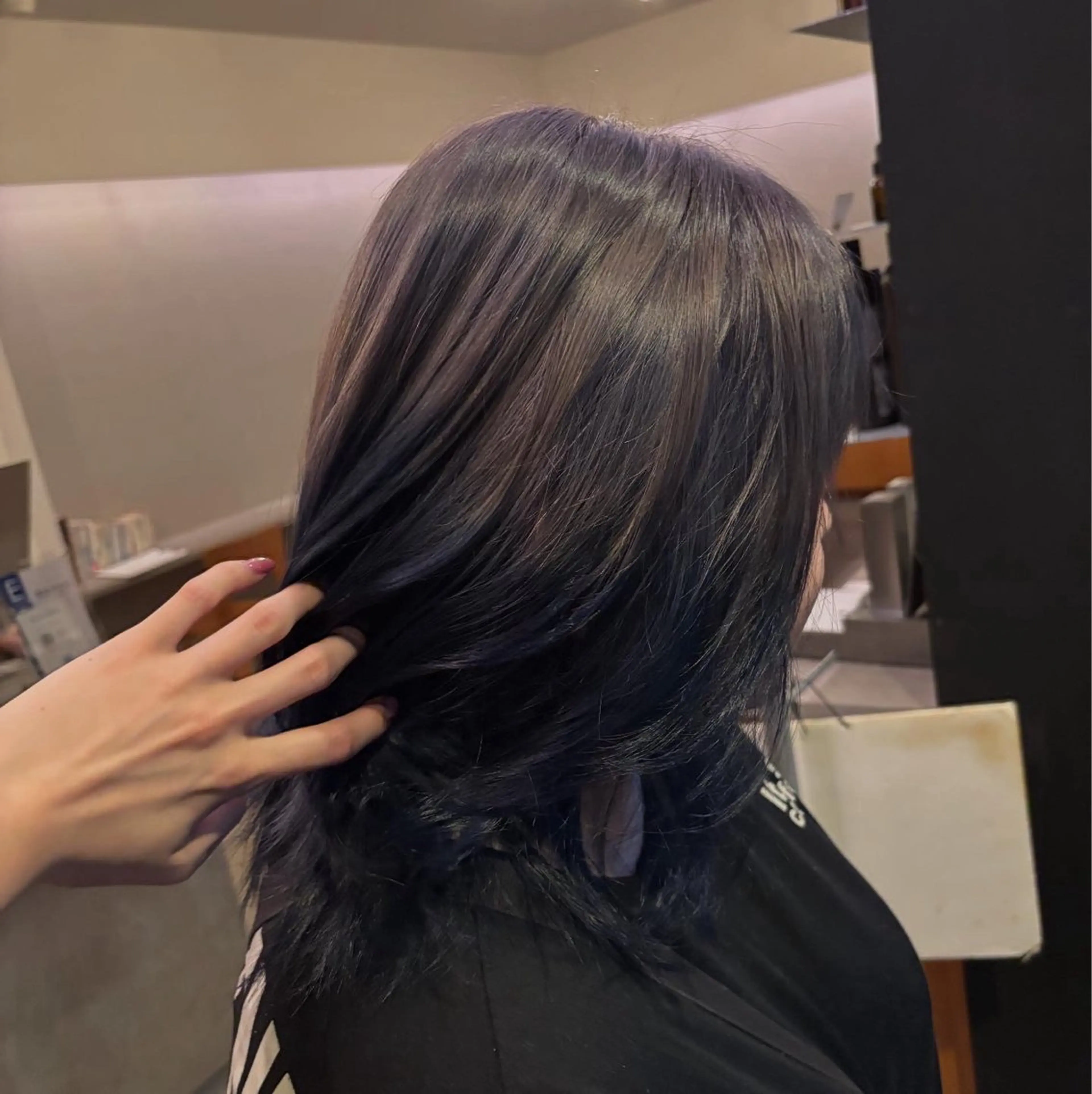 カラー ブルーカラー グラデーションカラー Takahashi Noa🍊のヘアスタイル