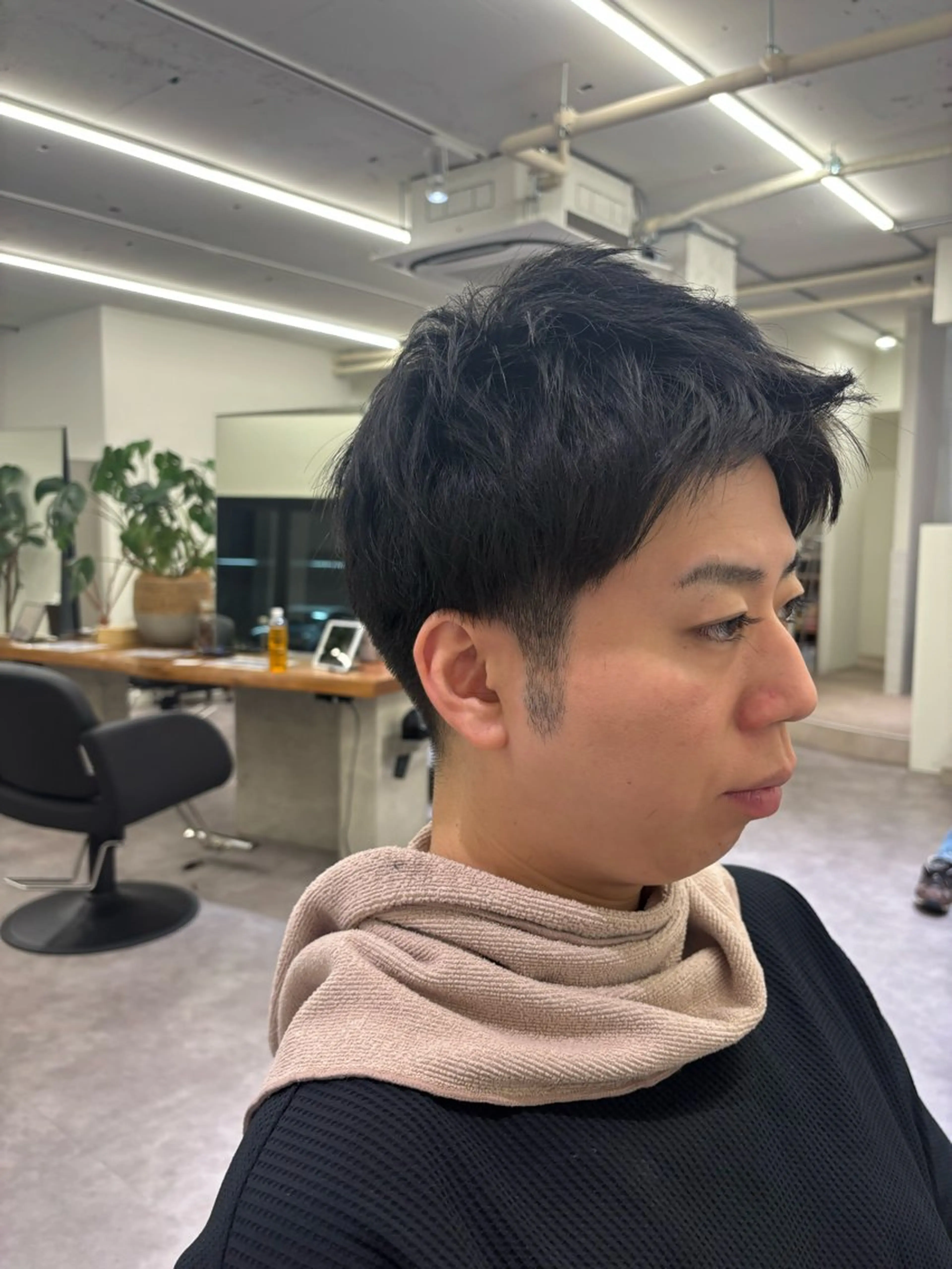 期間限定！メンズカットの写真