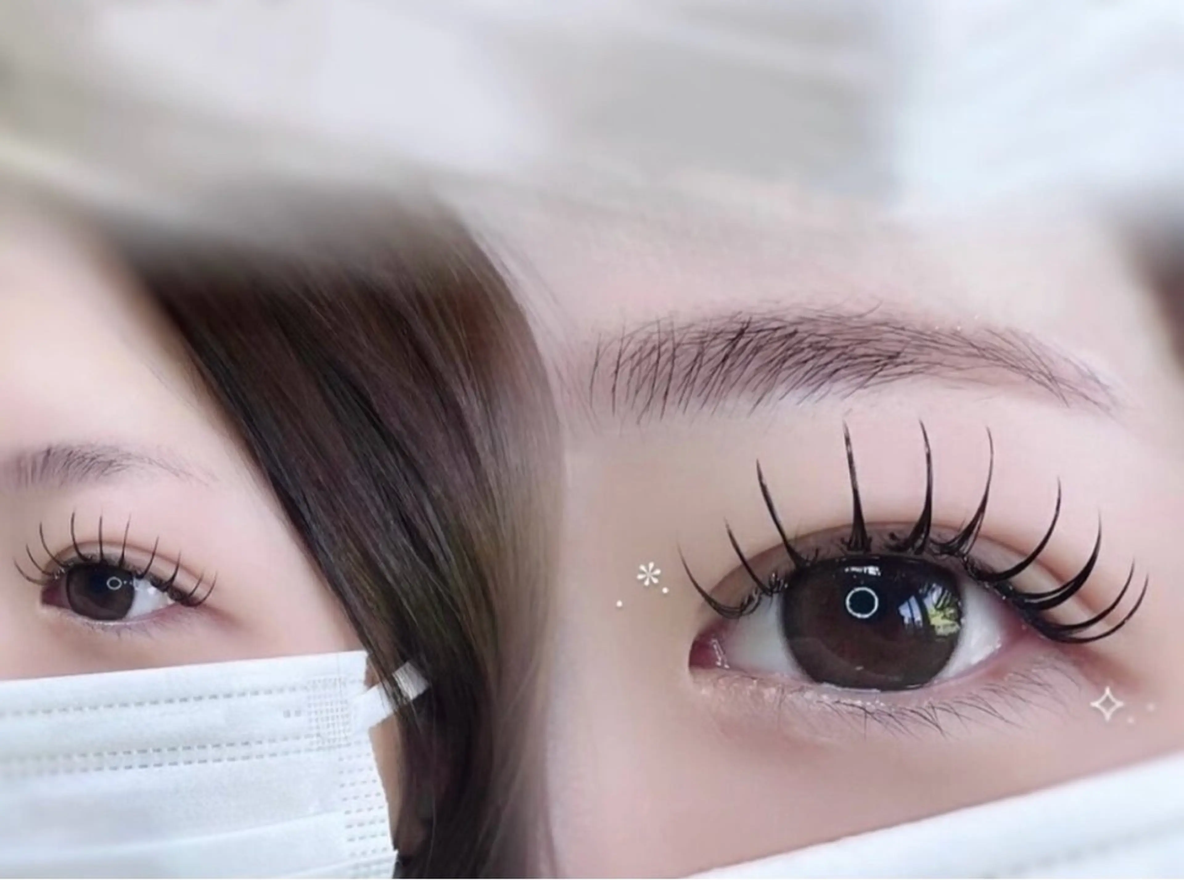 マツエク・マツパ マツエク Livicate 💗🧁🎀🦋のマツエク・マツパデザイン