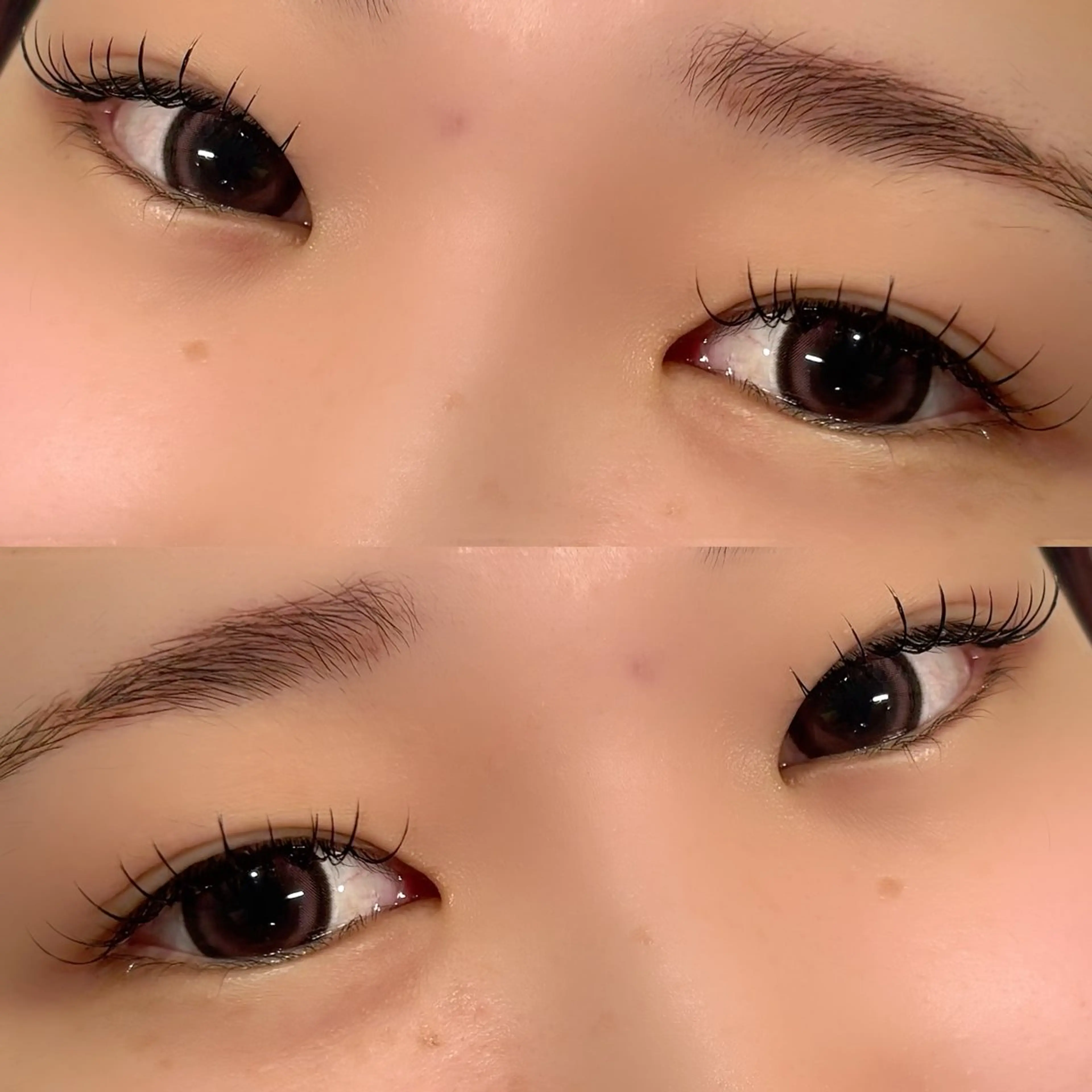 マツエク・マツパ フラットラッシュ ECLART Yumekaのマツエク・マツパデザイン