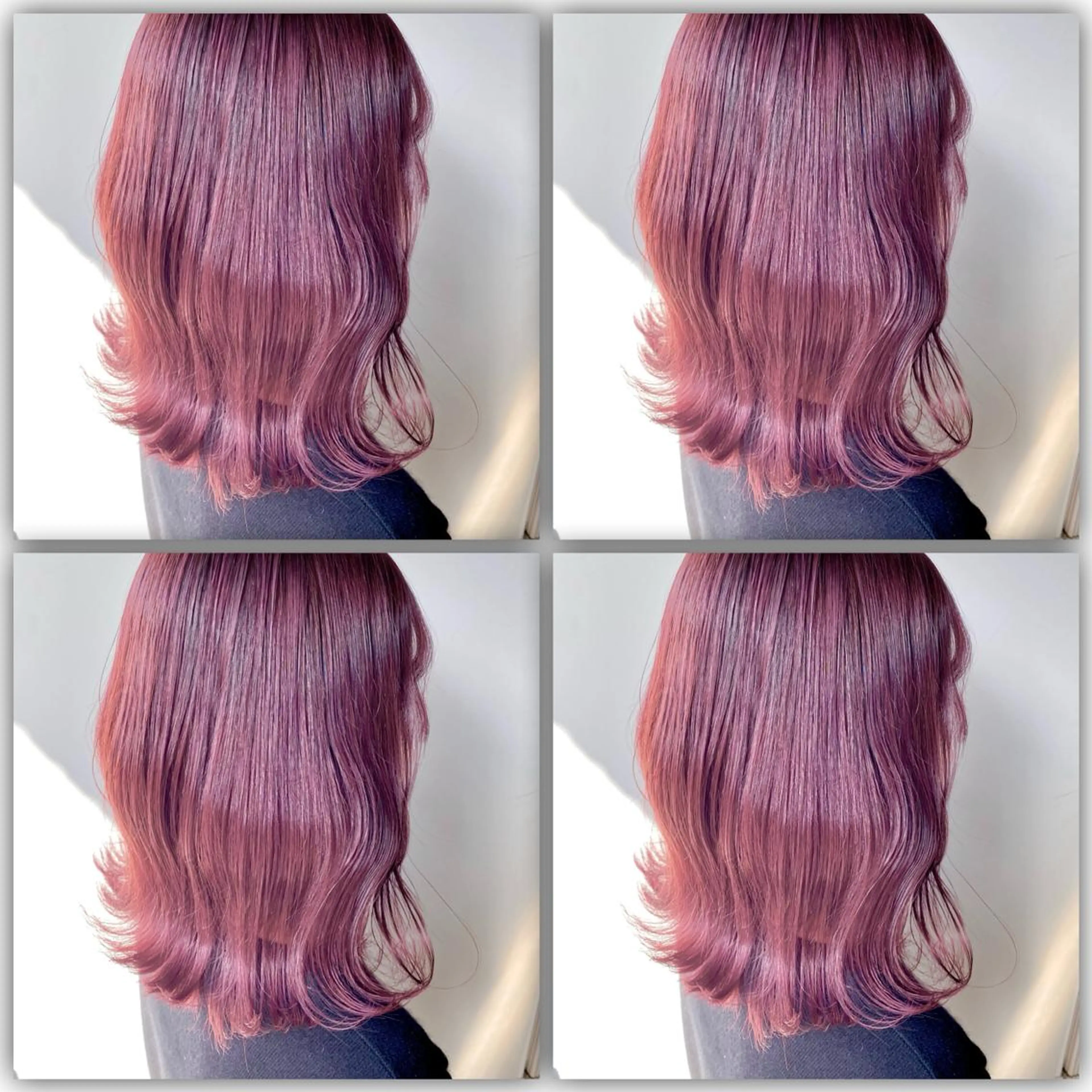 ミディアム カラー ヘアアレンジ レイヤーダブルカラー KYON店長のヘアスタイル