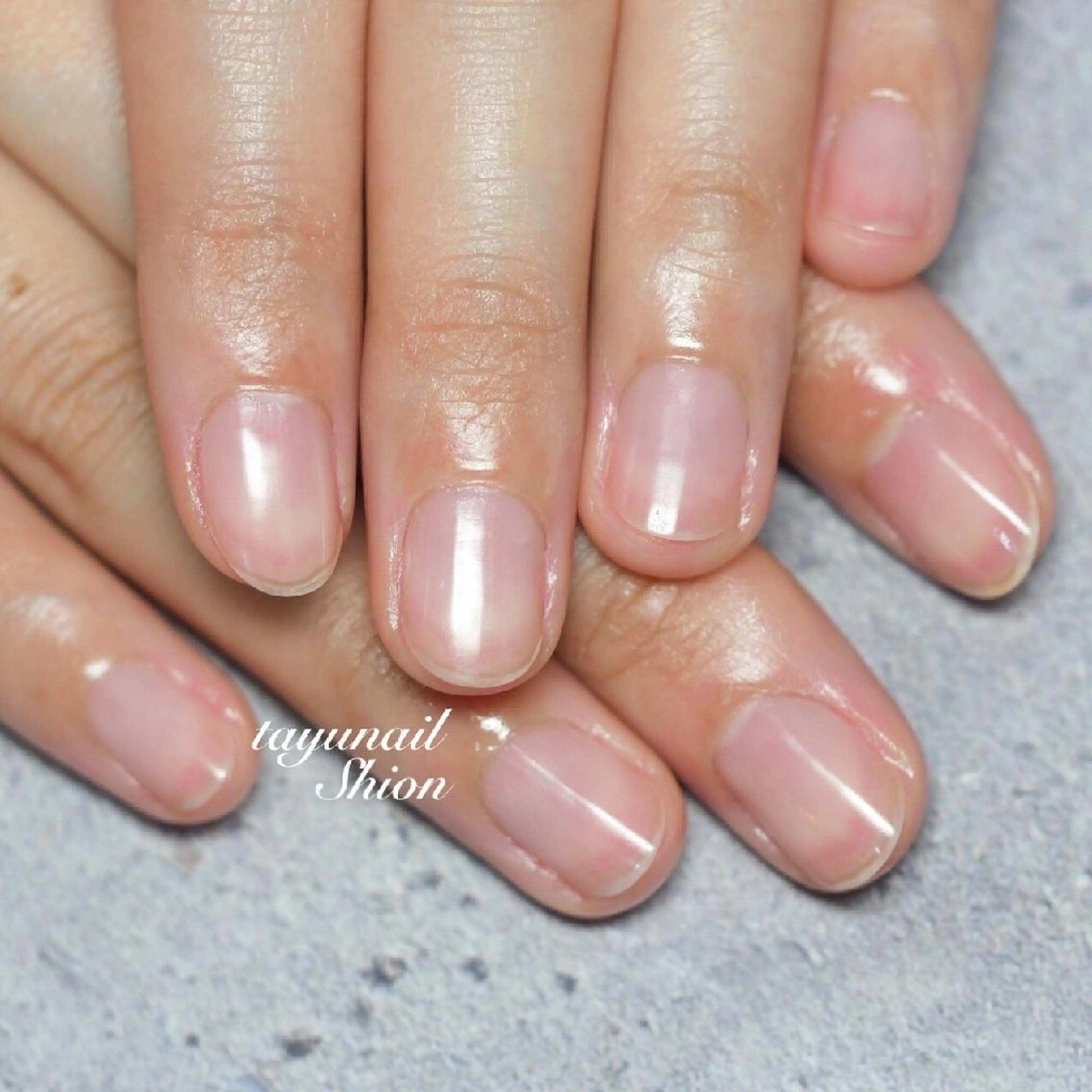 ネイル ブルー ジェルネイル パラジェル 夏ネイル オフのみ(ネイル) ネイルサロン 【たゆnail】のネイルデザイン