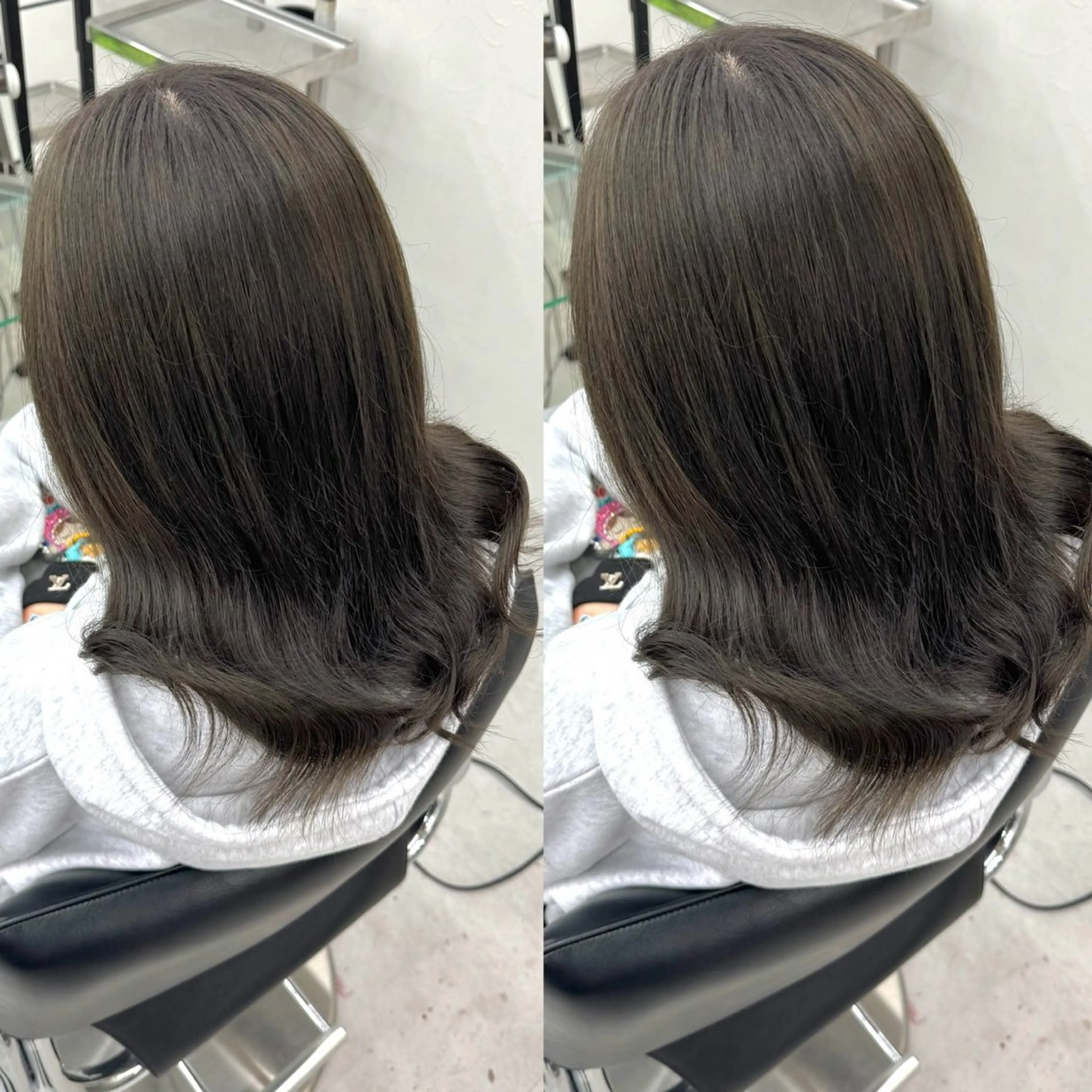 カラー ヘアカラー ヘアメ🎀推しカラー 🥣横浜/しほ🧸のヘアスタイル