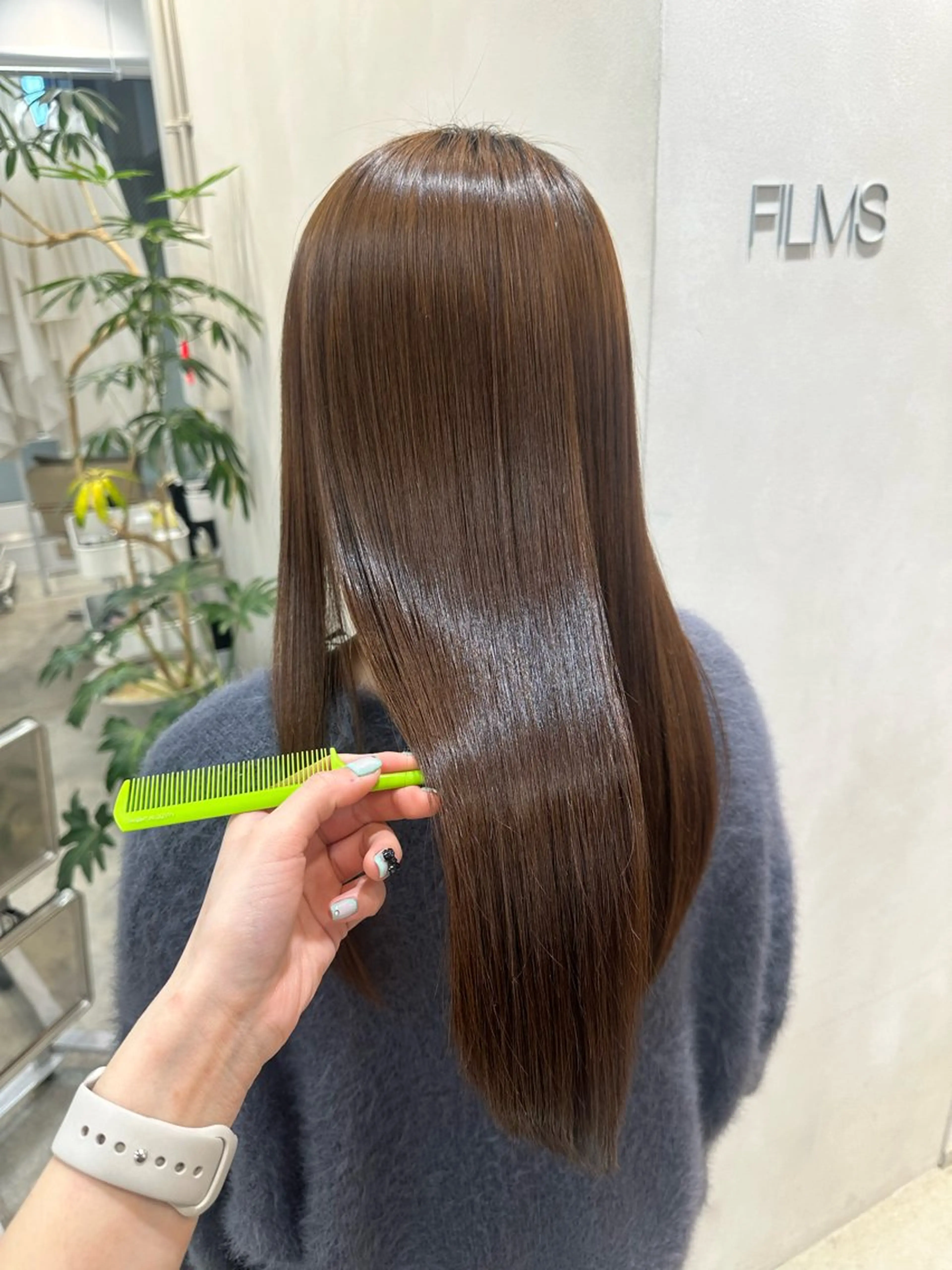 ロング 髪質改善 FILMS ⭐︎renaのヘアスタイル