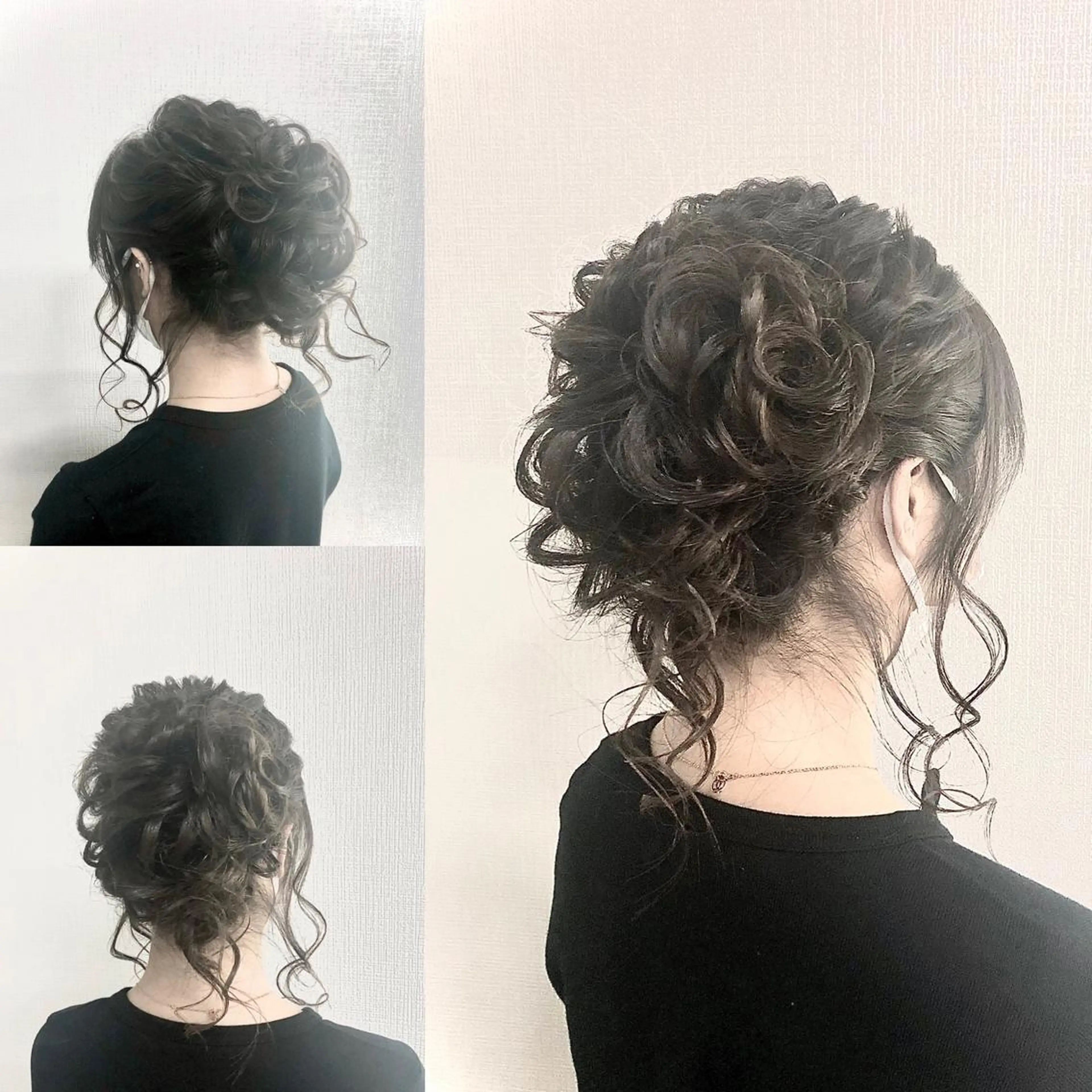 セミロング カラー ヘアアレンジ ヘアセット ✨最強美容師✨ 💙にっしー西村💙のヘアスタイル