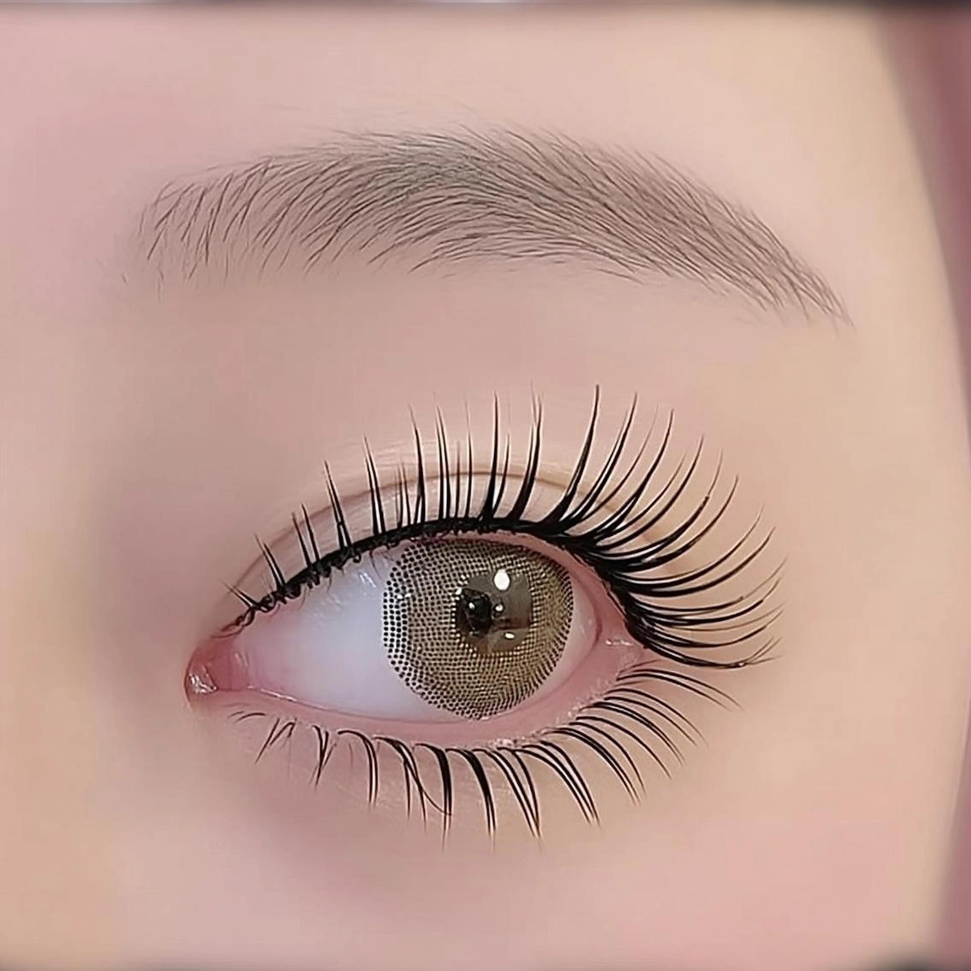 マツエク・マツパ 束感まつ毛 韓国風マツエク パリジェンヌラッシュリフト まつげパーマ マツパ PLATINUM DOLL arisaのマツエク・マツパデザイン