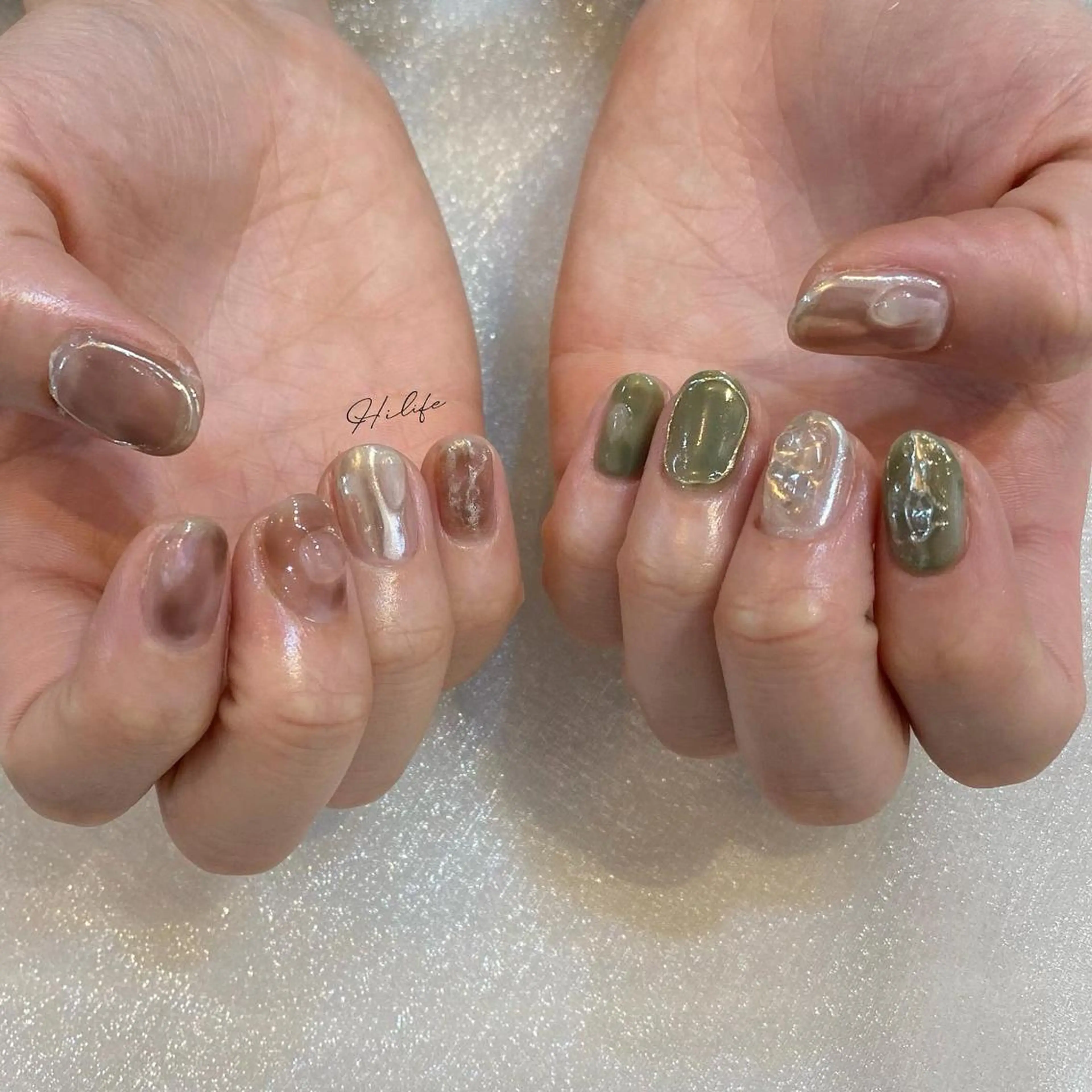 ネイル ネイルチップ ハンドネイル Nail Adore.のネイルデザイン