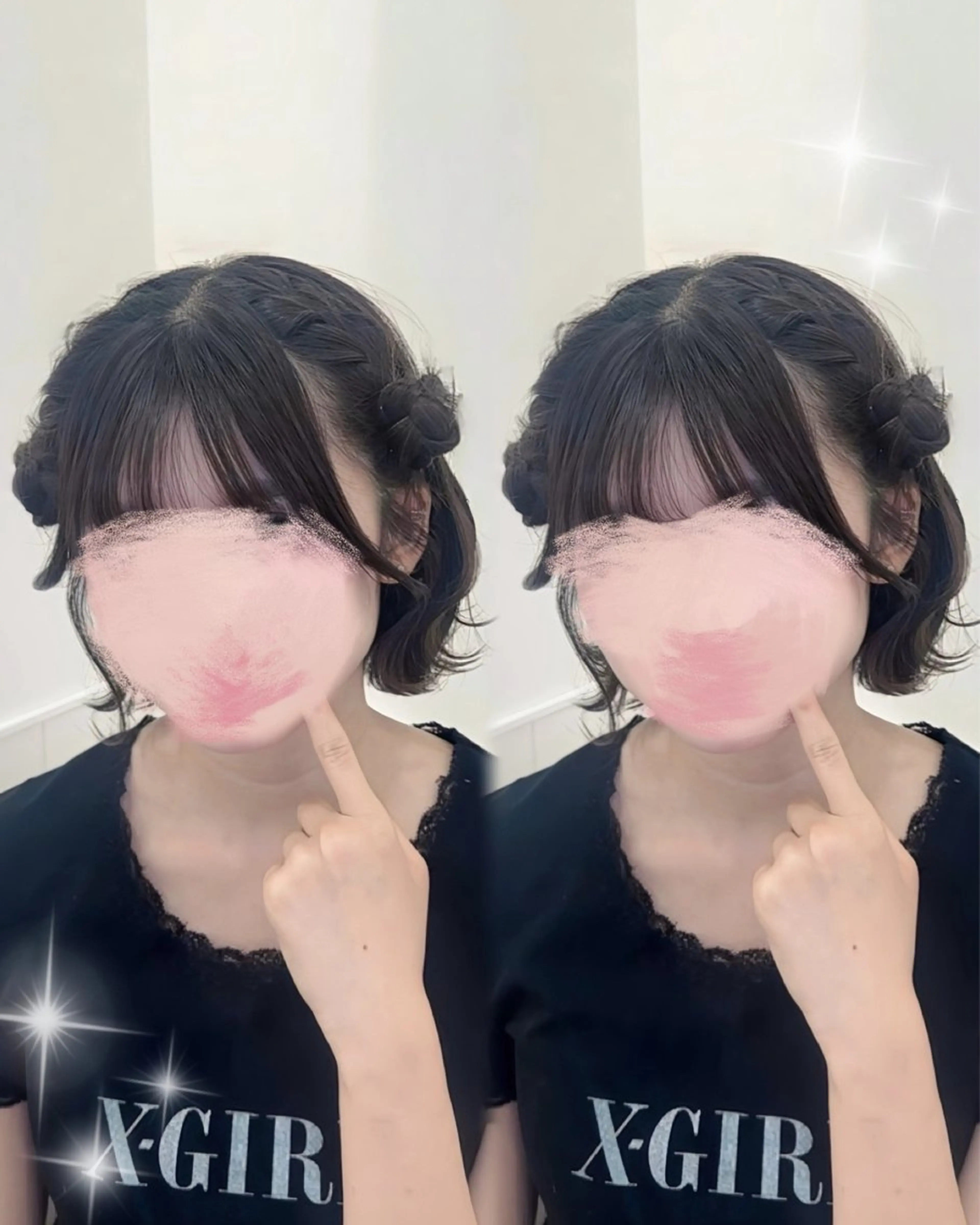 ヘアアレンジ ヘアセット 🎀ちゃんりお🎀 /ブリーチなしカラーのヘアスタイル