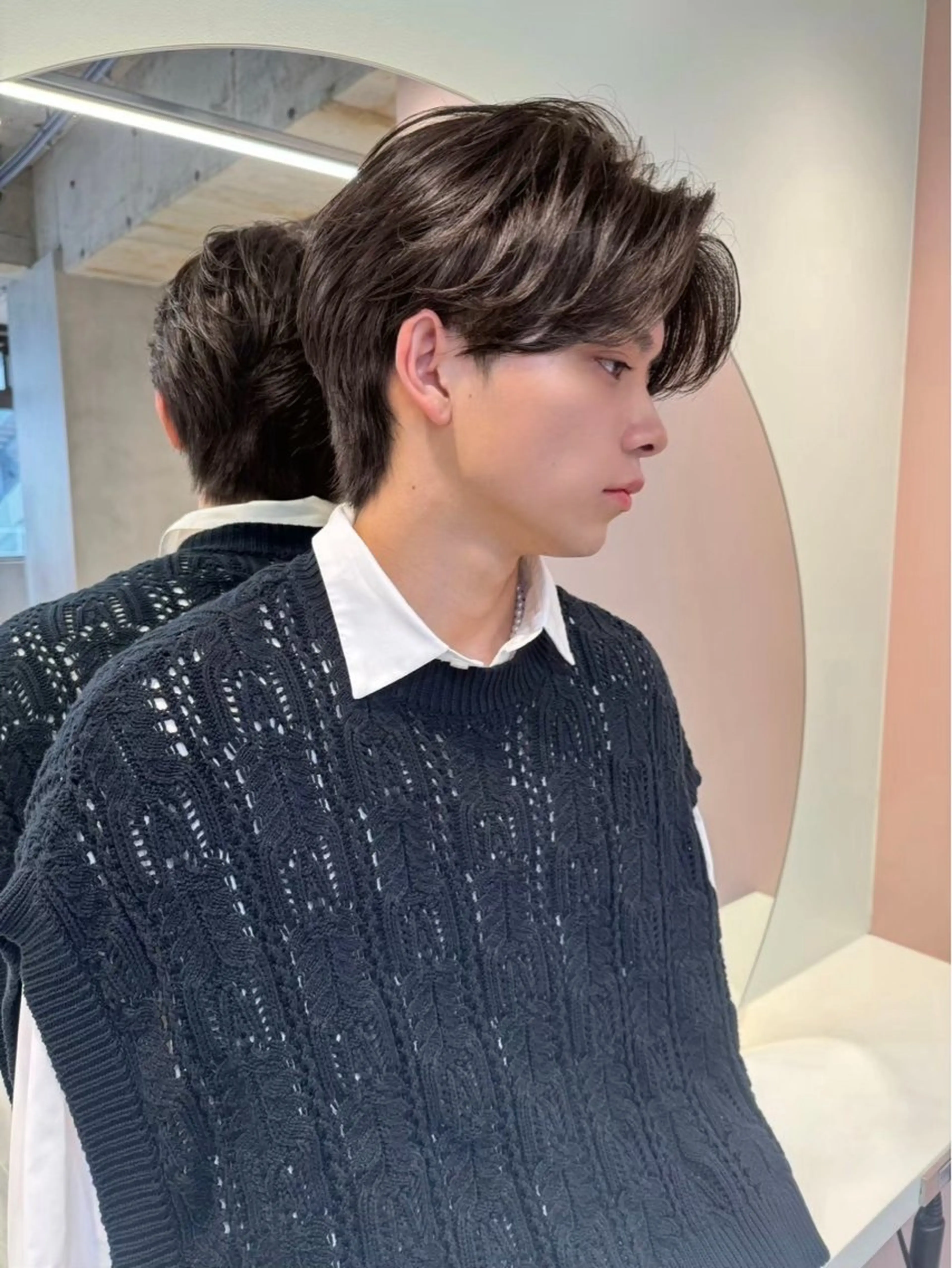メンズ 【韓国/レイヤー/ カラー】新井 望乃果のヘアスタイル