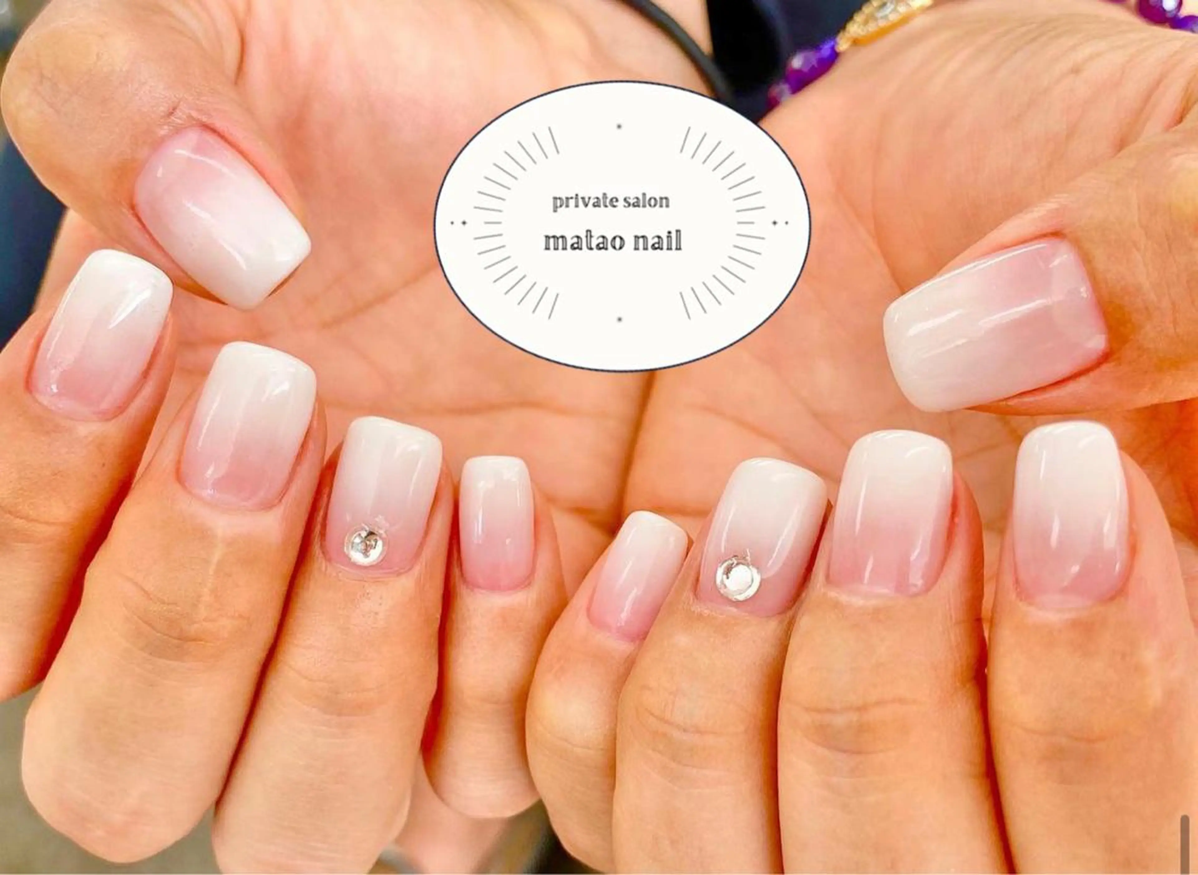 ネイル グラデーション ハンドネイル フットネイル matao nailの眉毛・アイブロウイメージ
