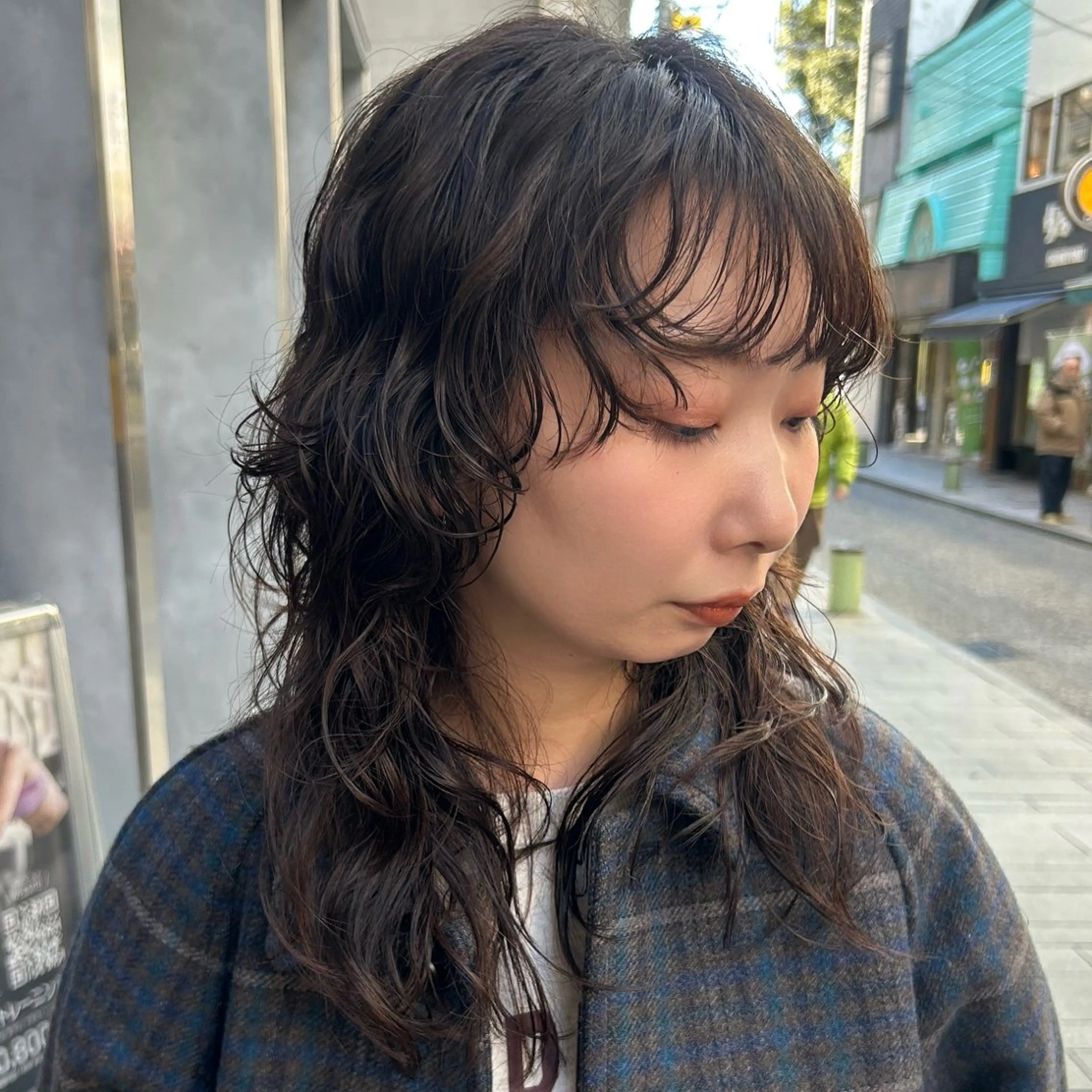 ロング パーマ カット パーマ 横浜カラー/パーマ/ SAKI💫のヘアスタイル