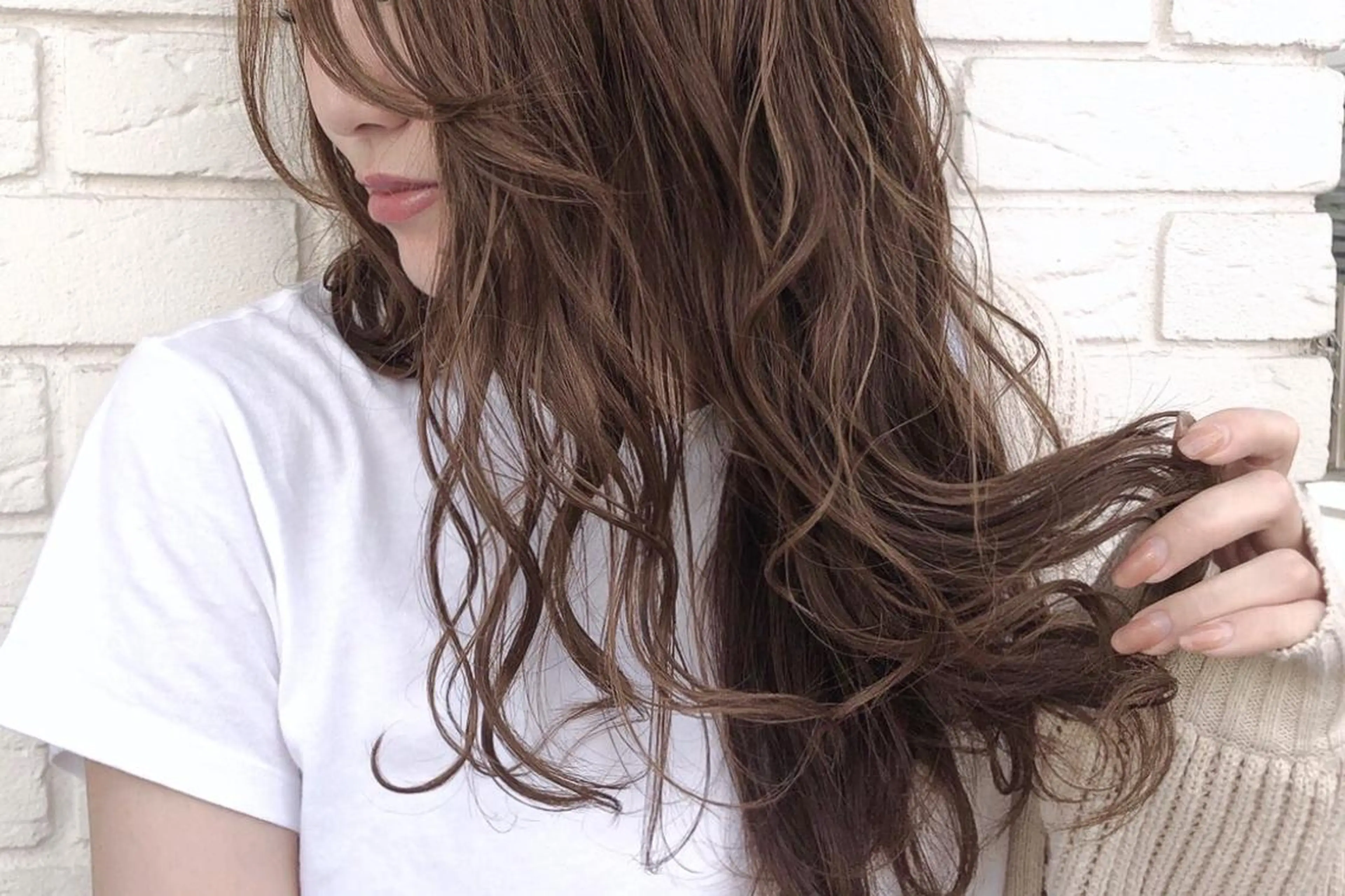 セミロング 中尾 未希のヘアスタイル