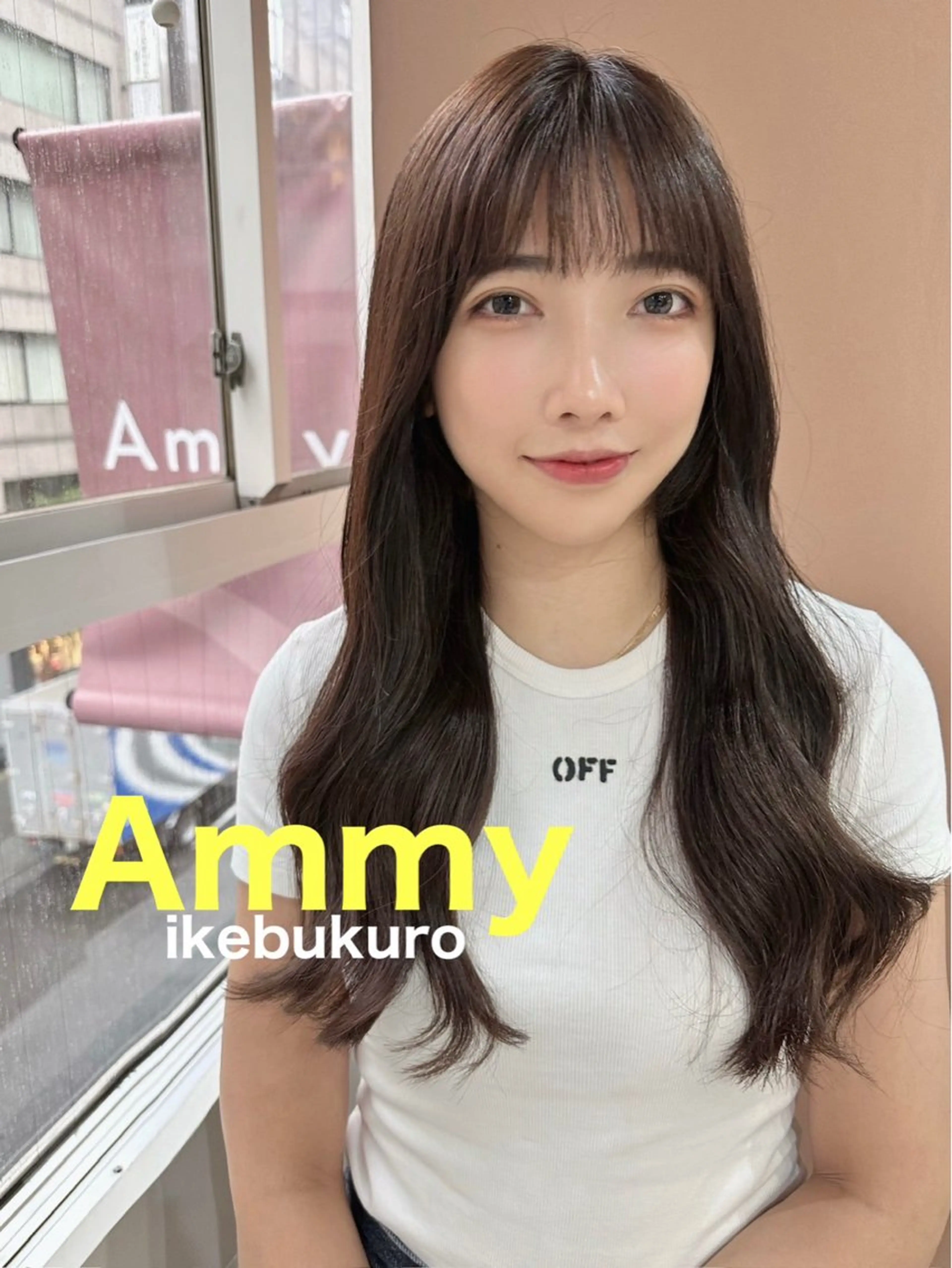 ロング 韓国風パーマ/ 韓国ヘア/大森千寛のヘアスタイル