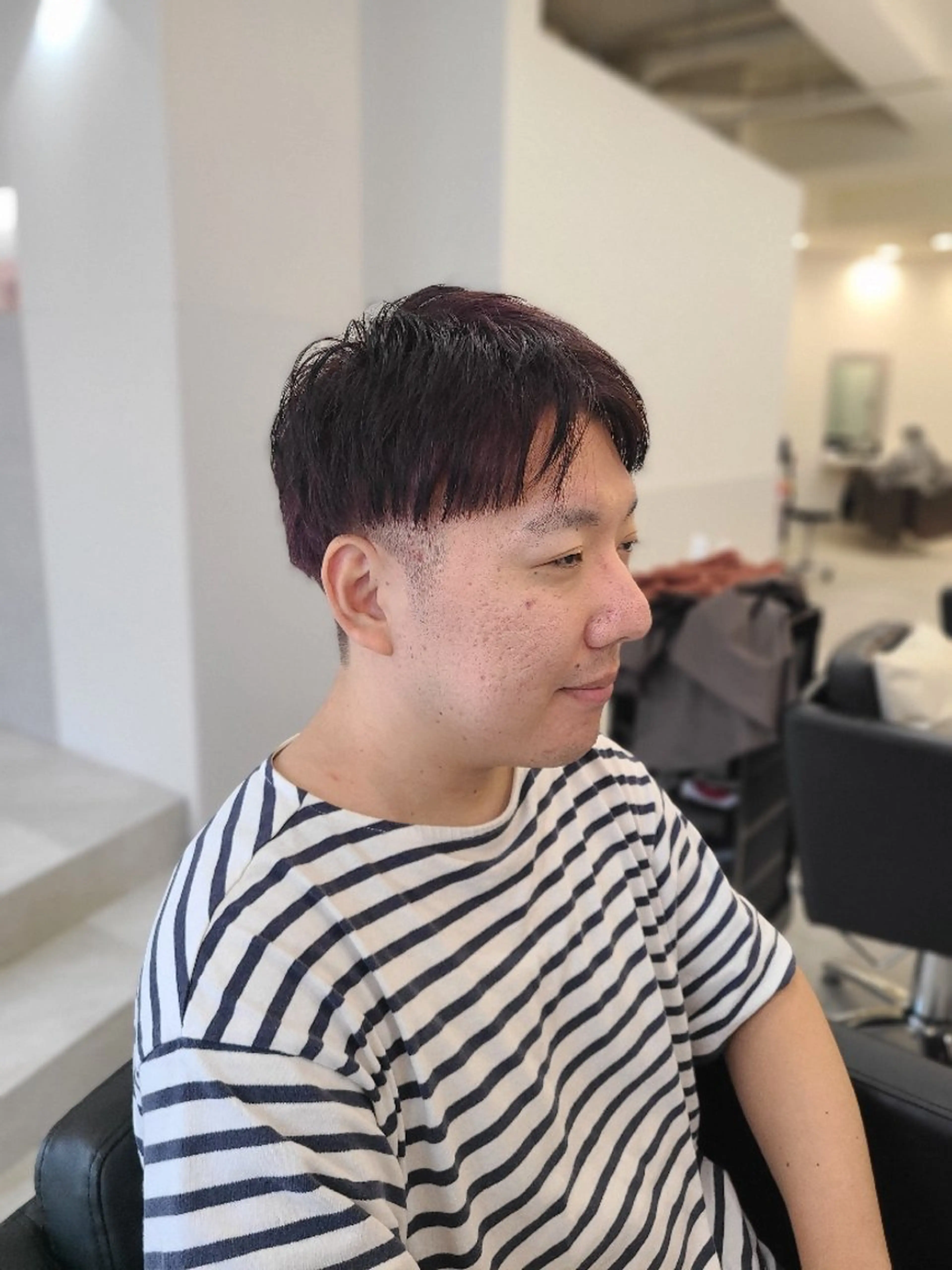 ショート メンズ カット ヘアカラー 桐島 令奈のヘアスタイル