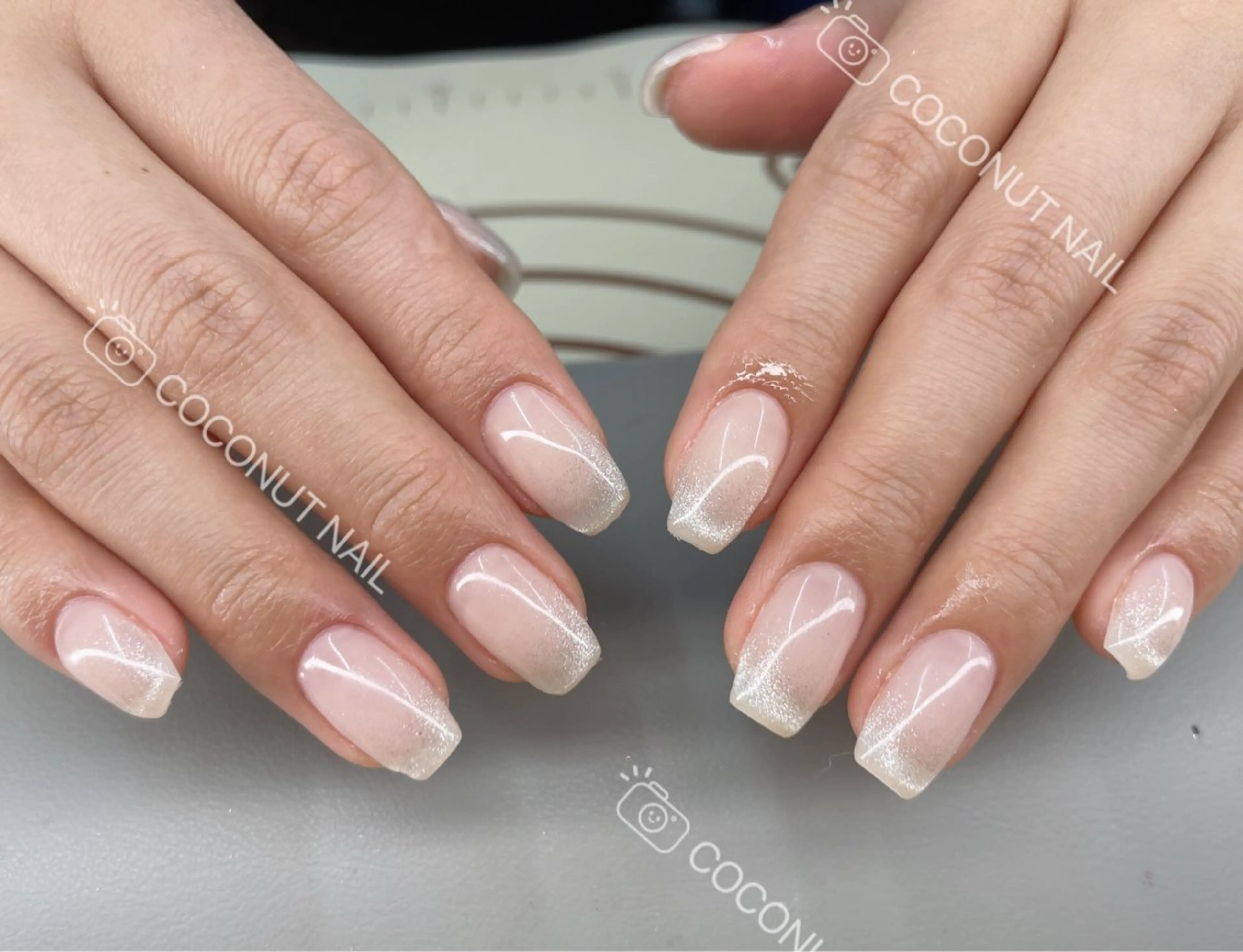 ネイル ハンドネイル 神田 ココナッツのネイルデザイン