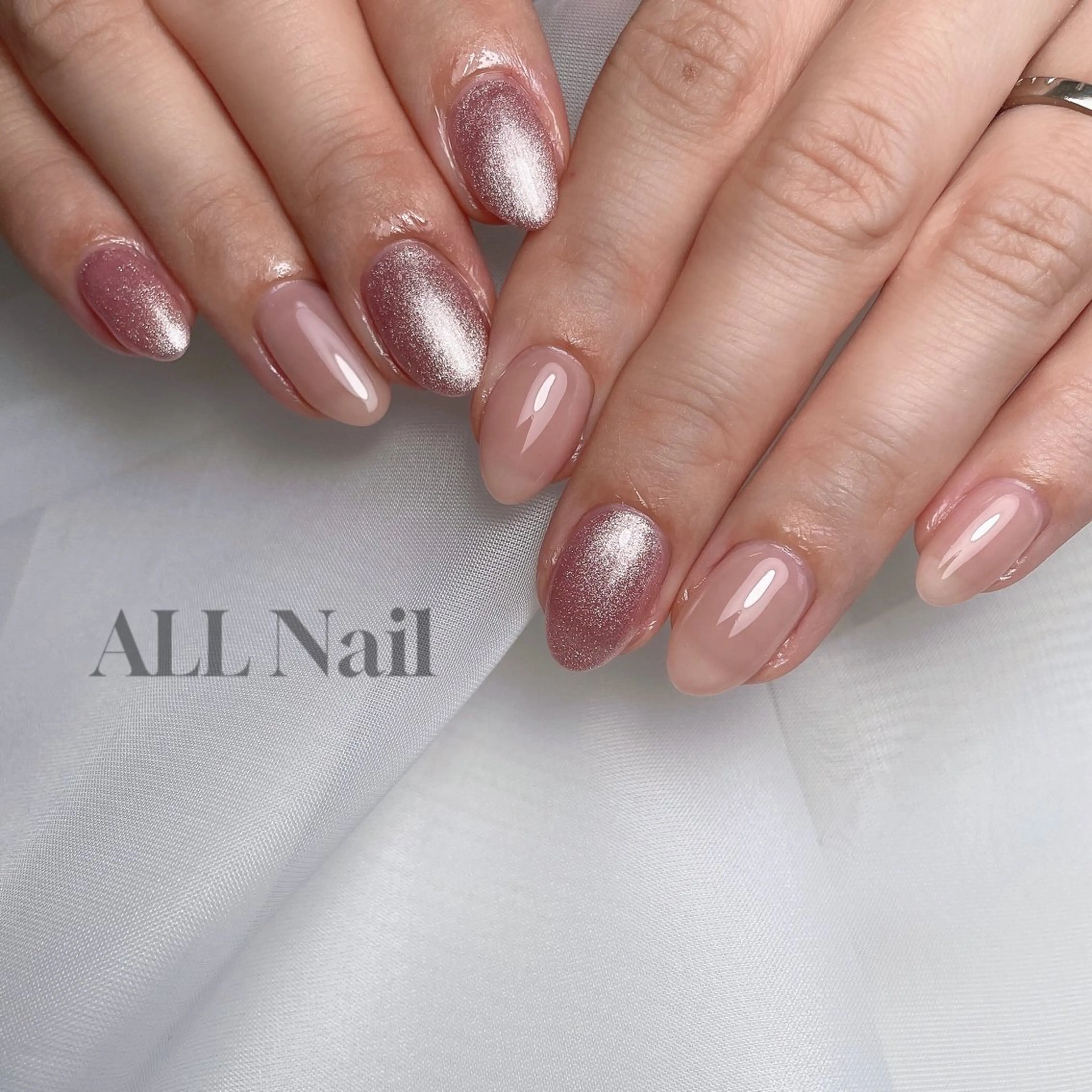 ネイル ラメ(グリッター) ワンカラーネイル ALL Nail &whiteningのその他イメージ