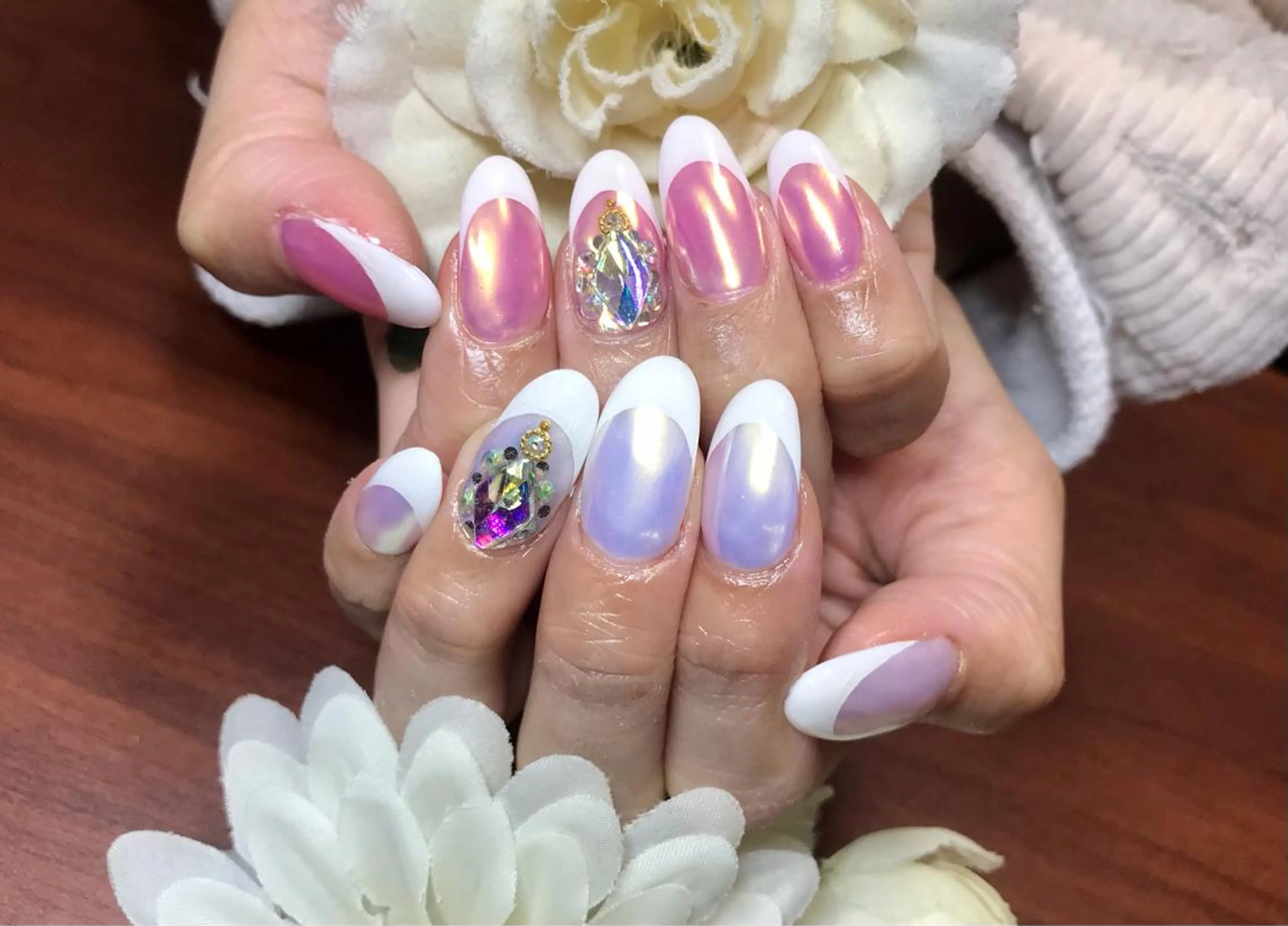 ネイル オーロラネイル NAIL salon ACEのネイルデザイン