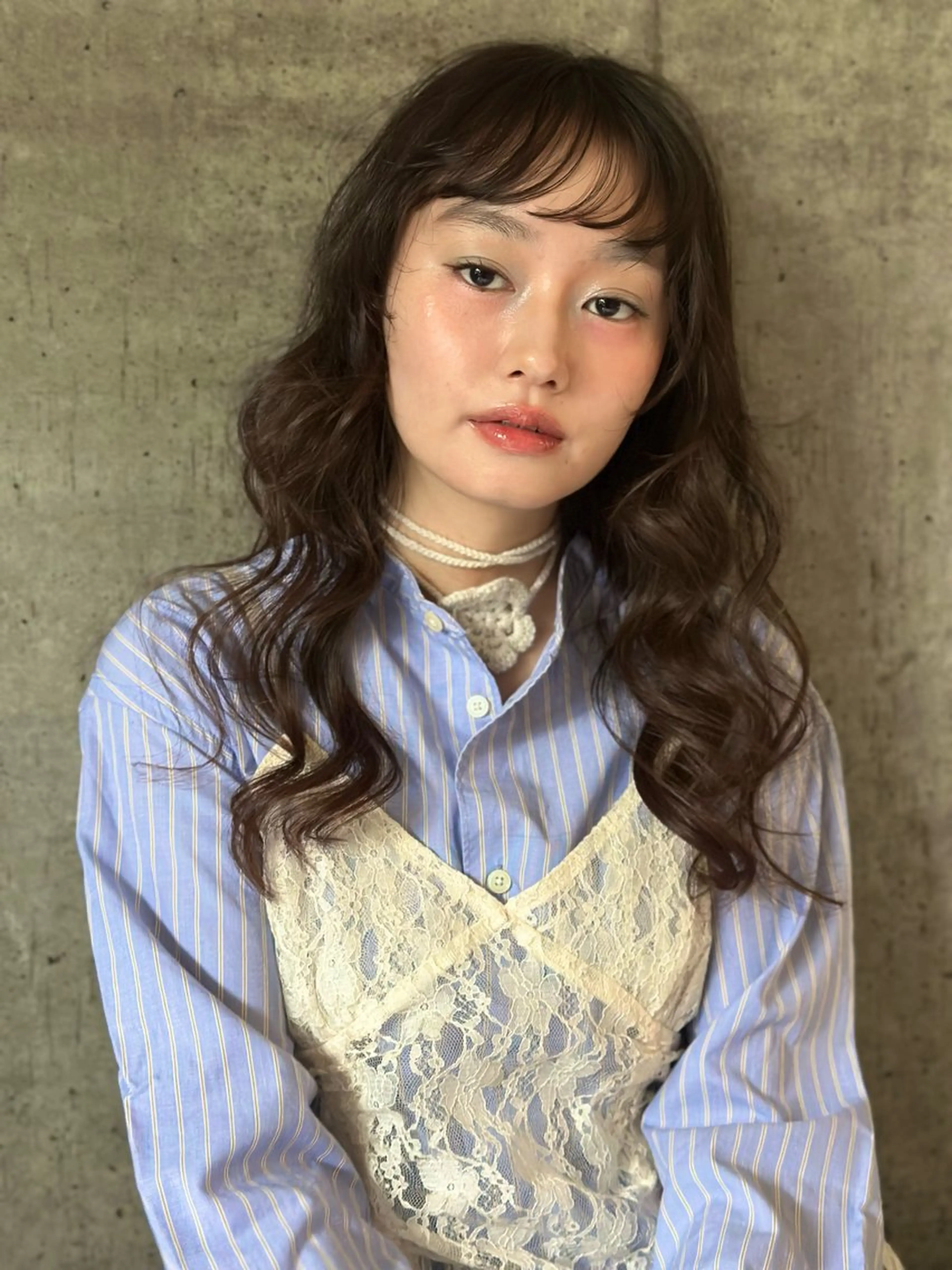 ロング カット ✂︎岡根 京花✂︎のヘアスタイル