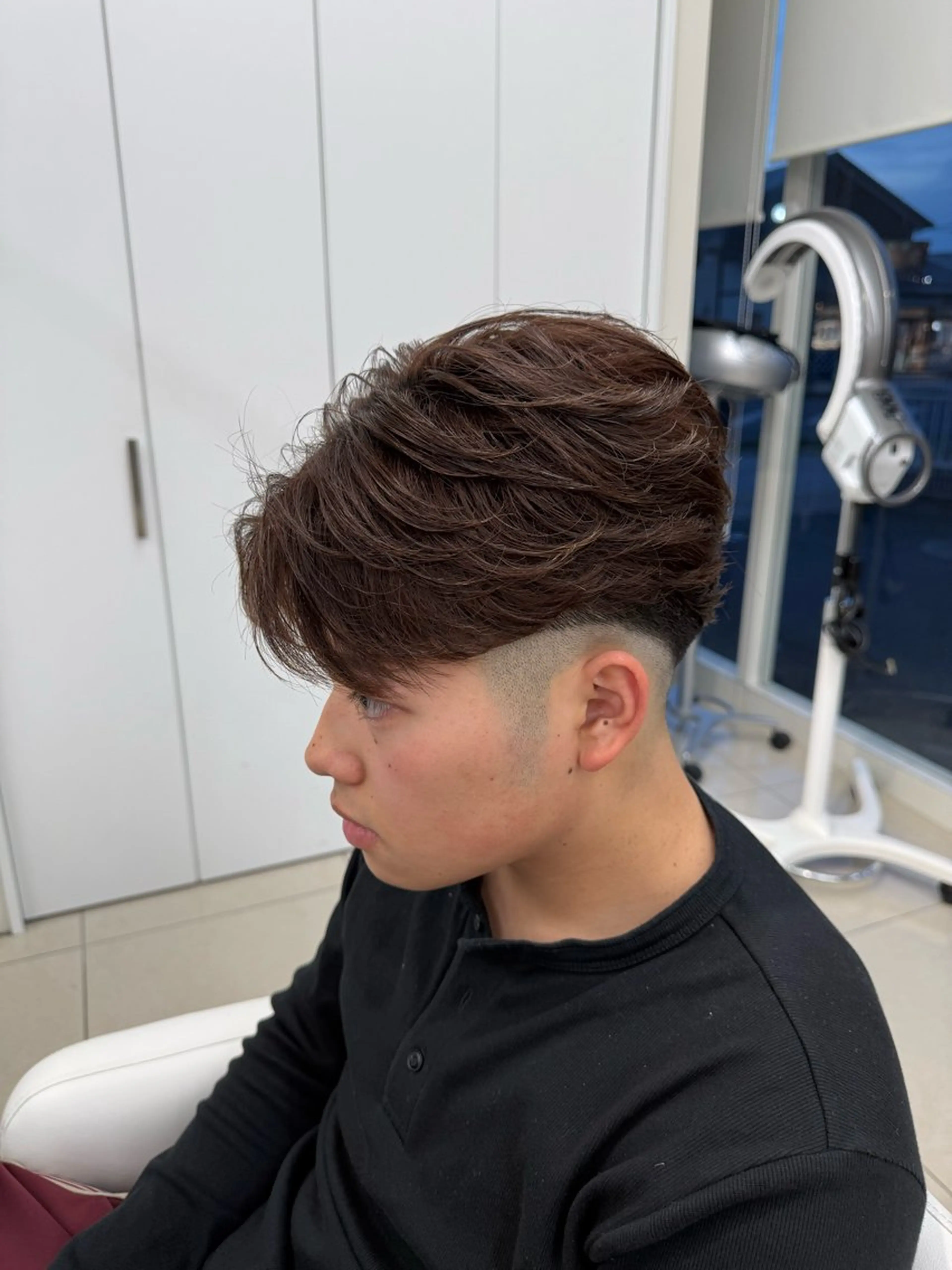 ショート カット パーマ メンズ特化美容師 /真家雅樹🔥のヘアスタイル