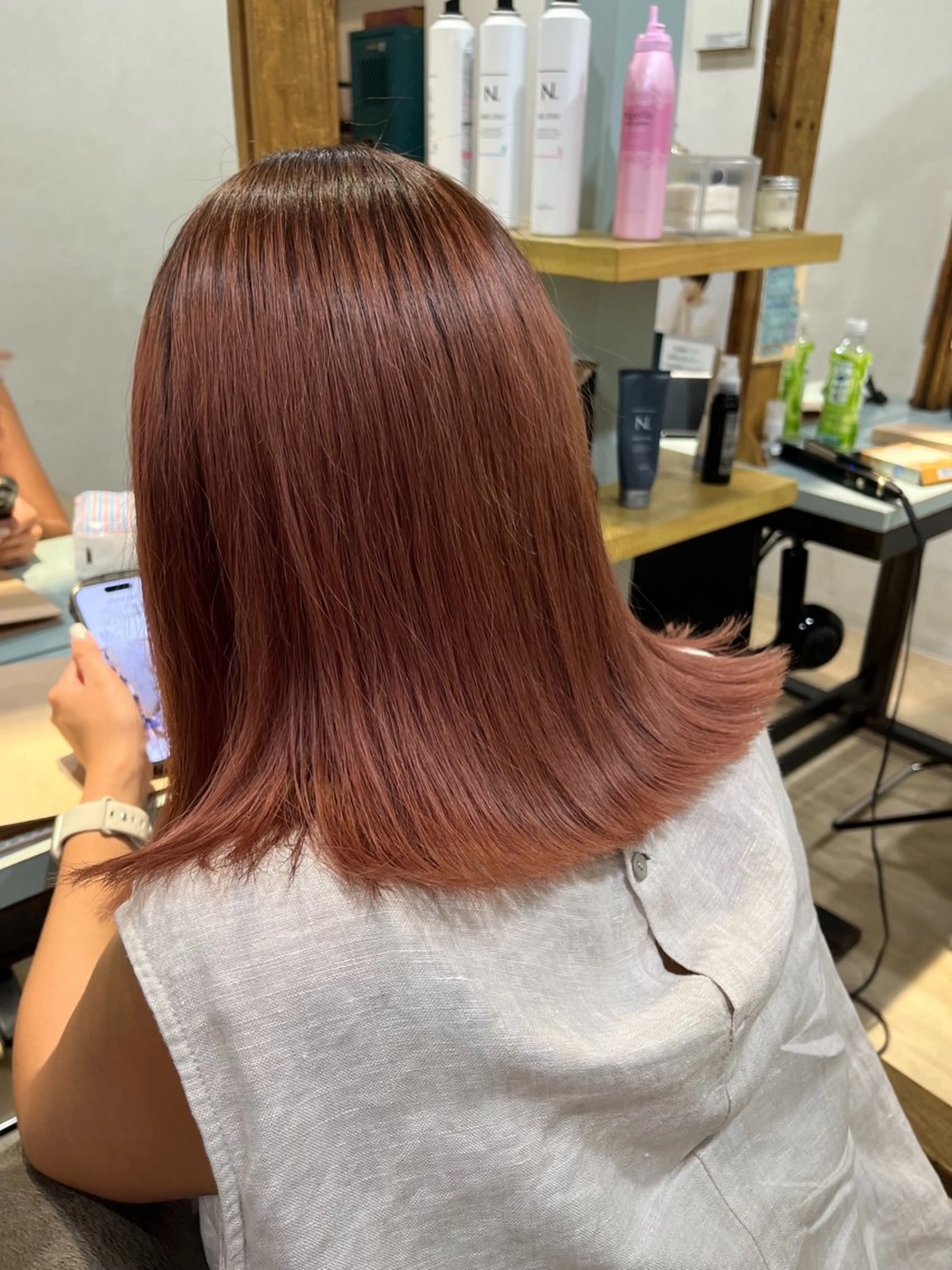 ミディアム 🌼Crellu杉山 真心🌼のヘアスタイル