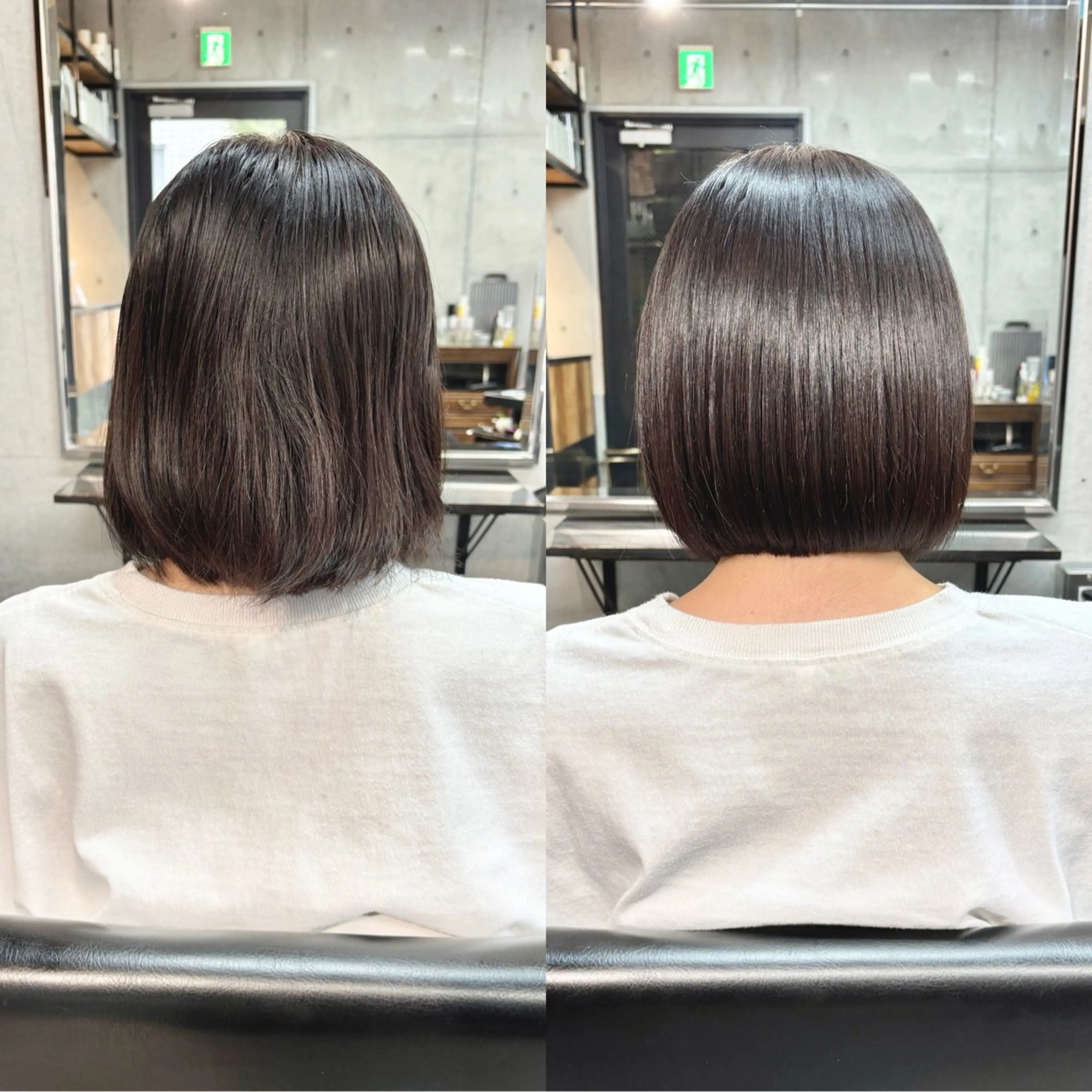 ショート パーマ 髪質改善 縮毛矯正 トリートメント カット 縮毛矯正 トリートメント ショートボブ髪質改善 縮毛矯正のプロ山道潤のヘアスタイル