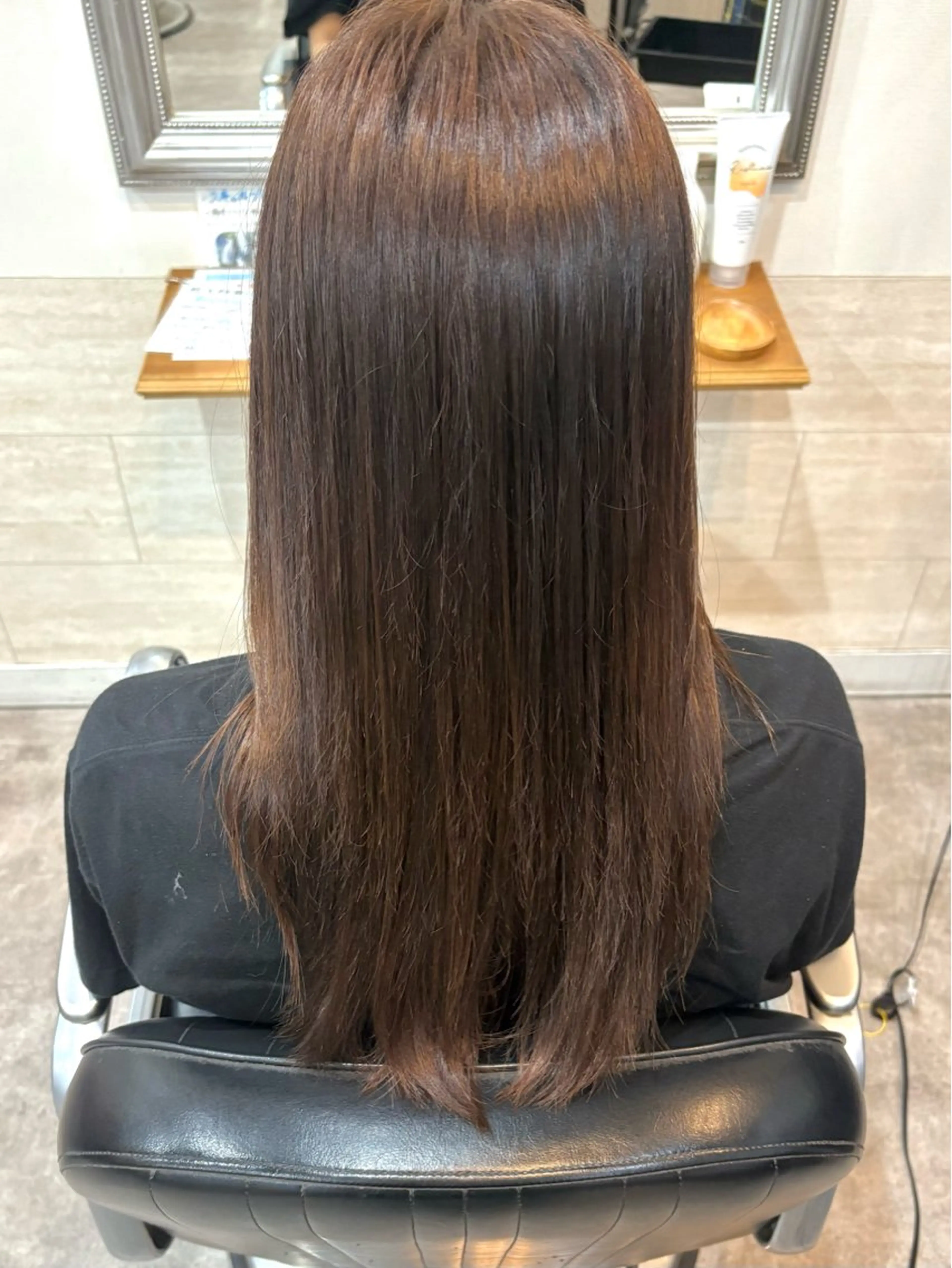 ロング カラー 堀川 希歩のヘアスタイル