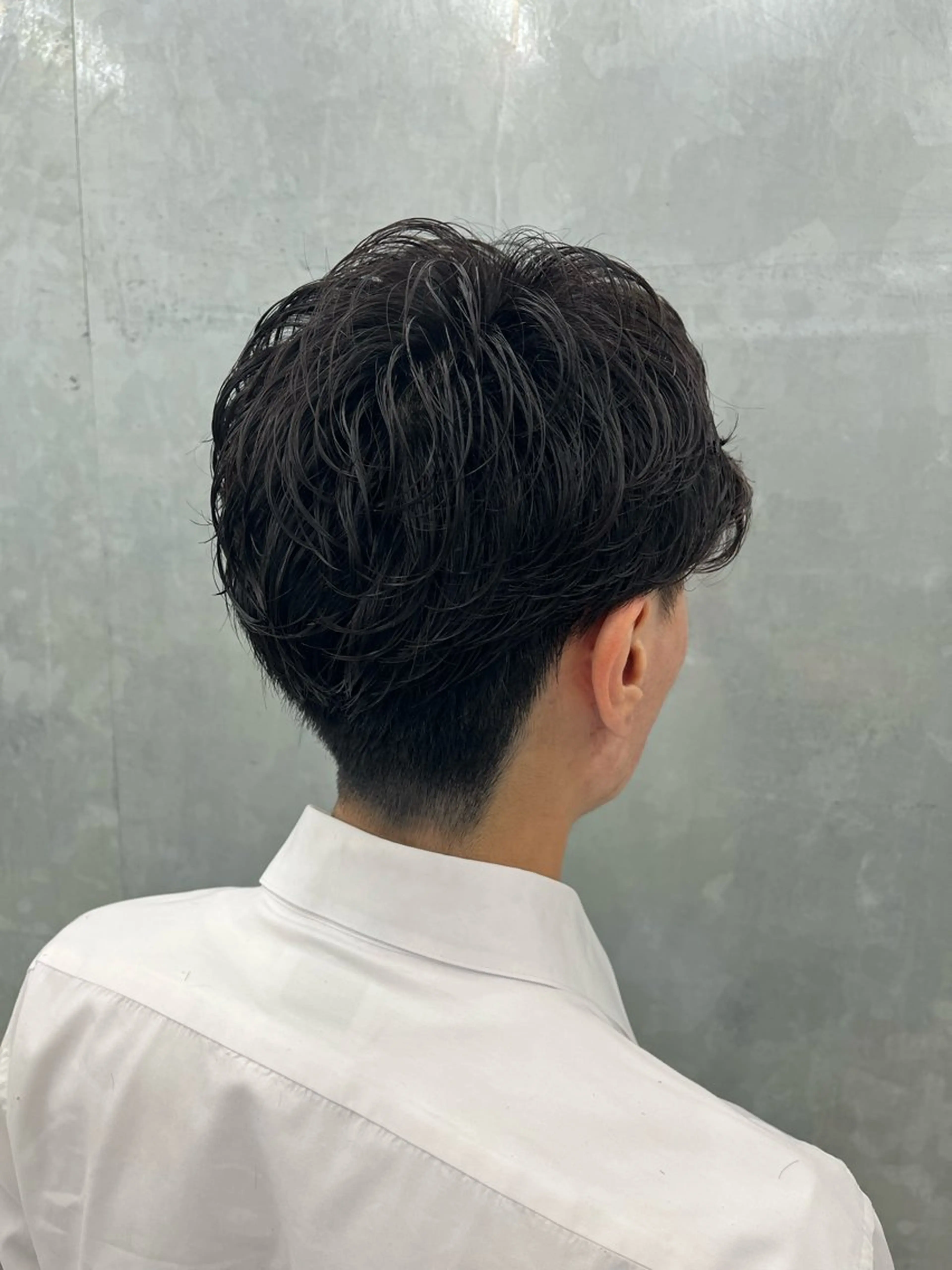 パーマ メンズ メンズパーマ 神作 汐里　江古田 /透明感カラー🌿のヘアスタイル