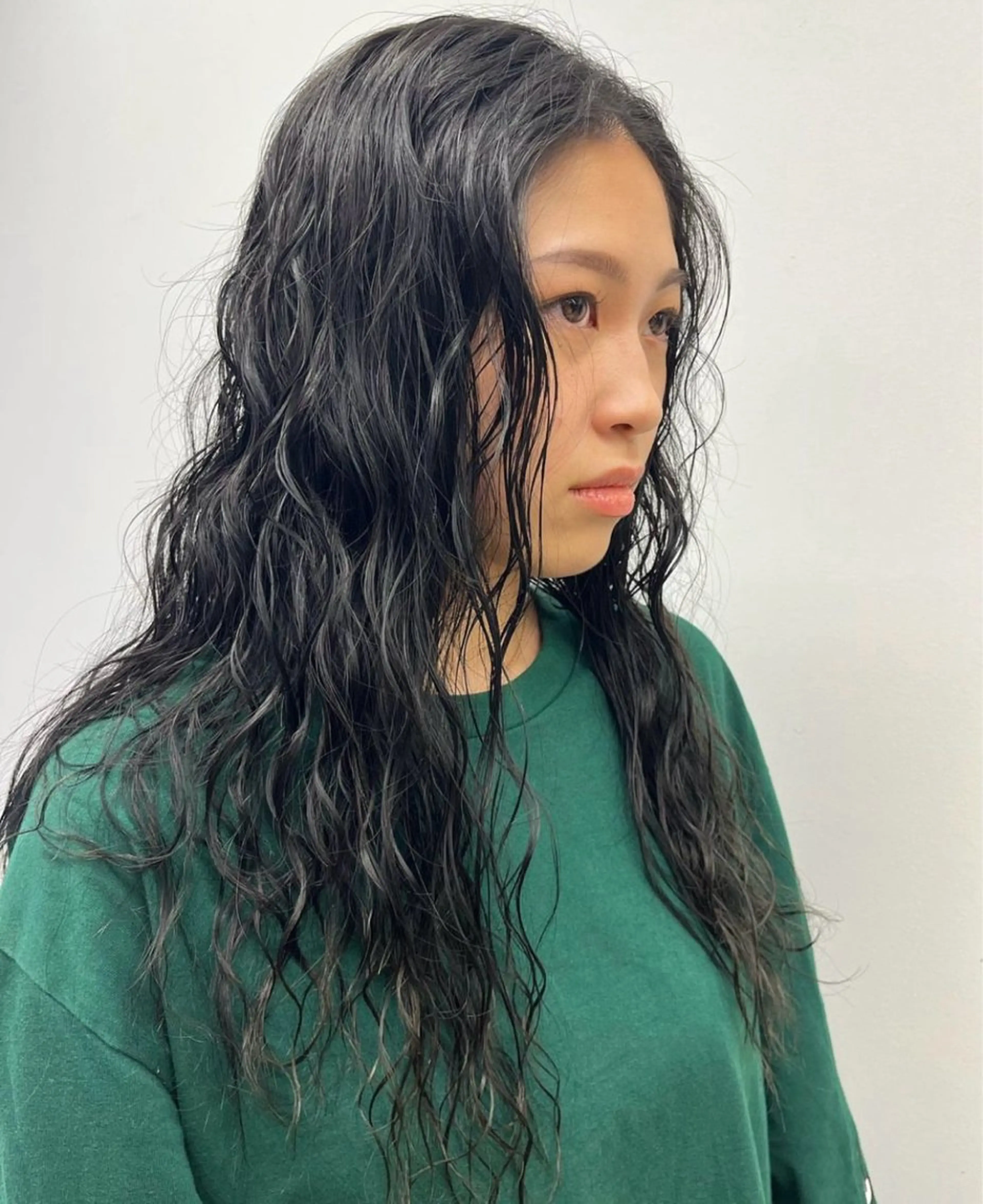 ロング パーマ 産休の為お休みです! 小島凜のヘアスタイル