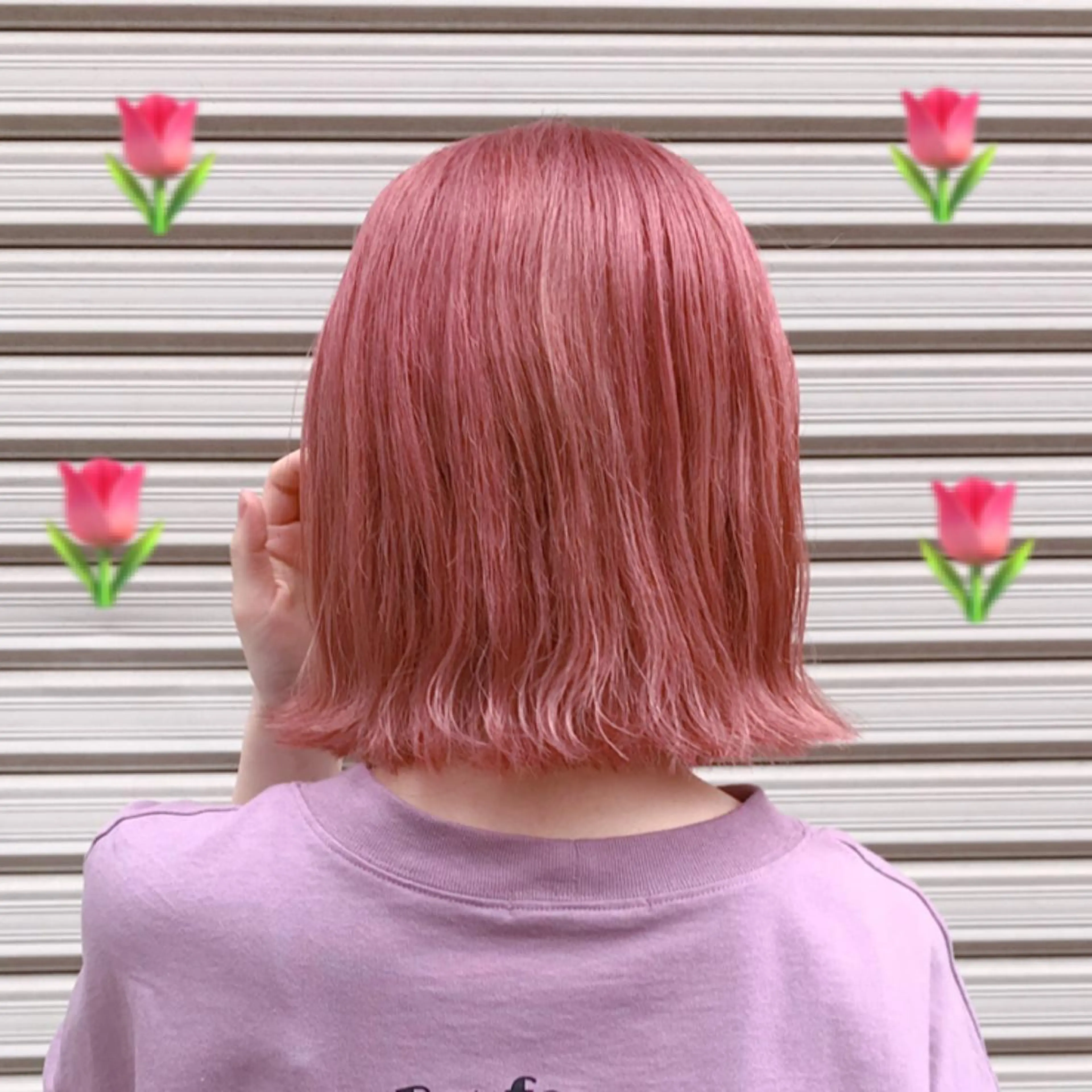 ミディアム カラー アオイ🩵暖色 /まろやかカラーのヘアスタイル