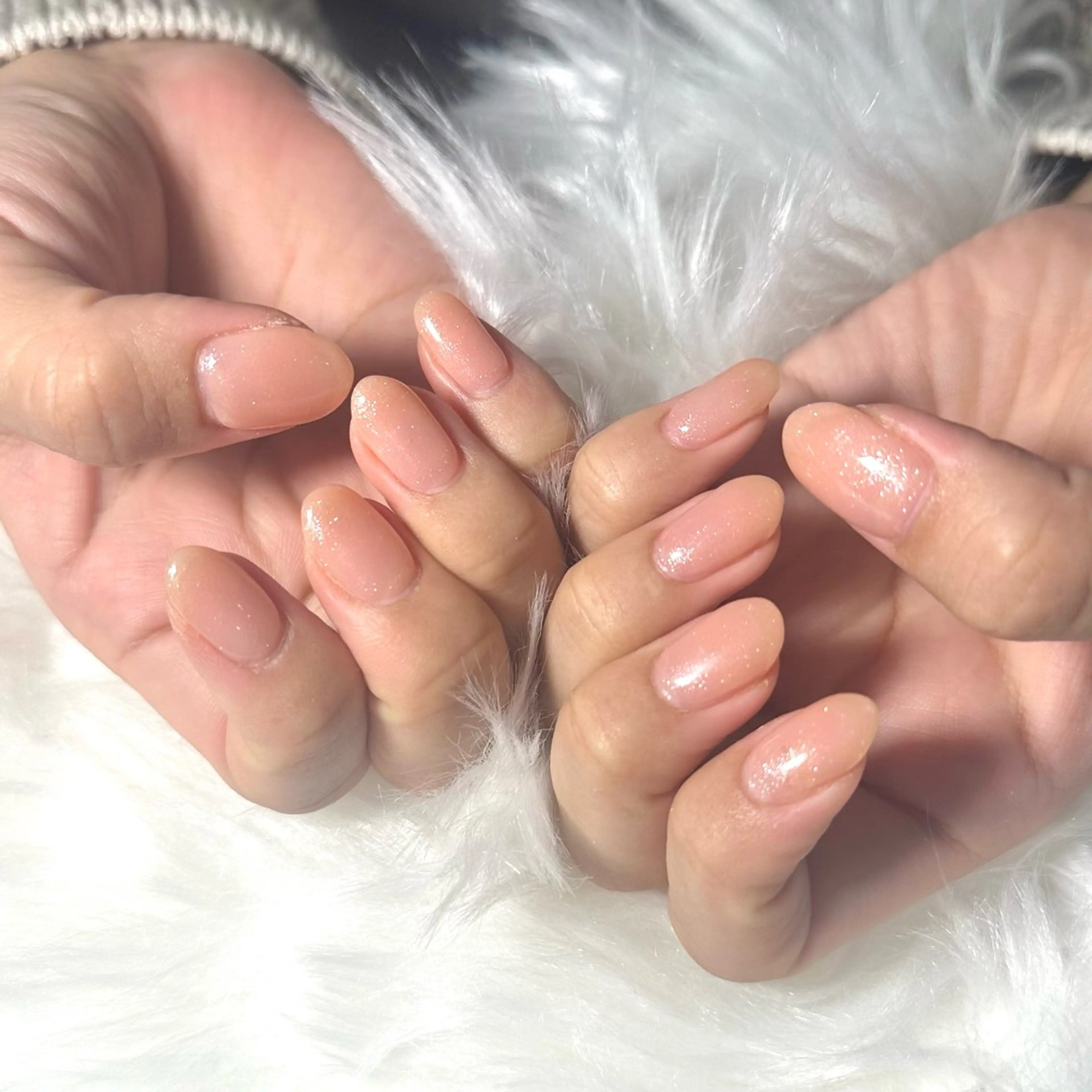 ハンドワンカラーorラメグラデーション【オフなし】の写真