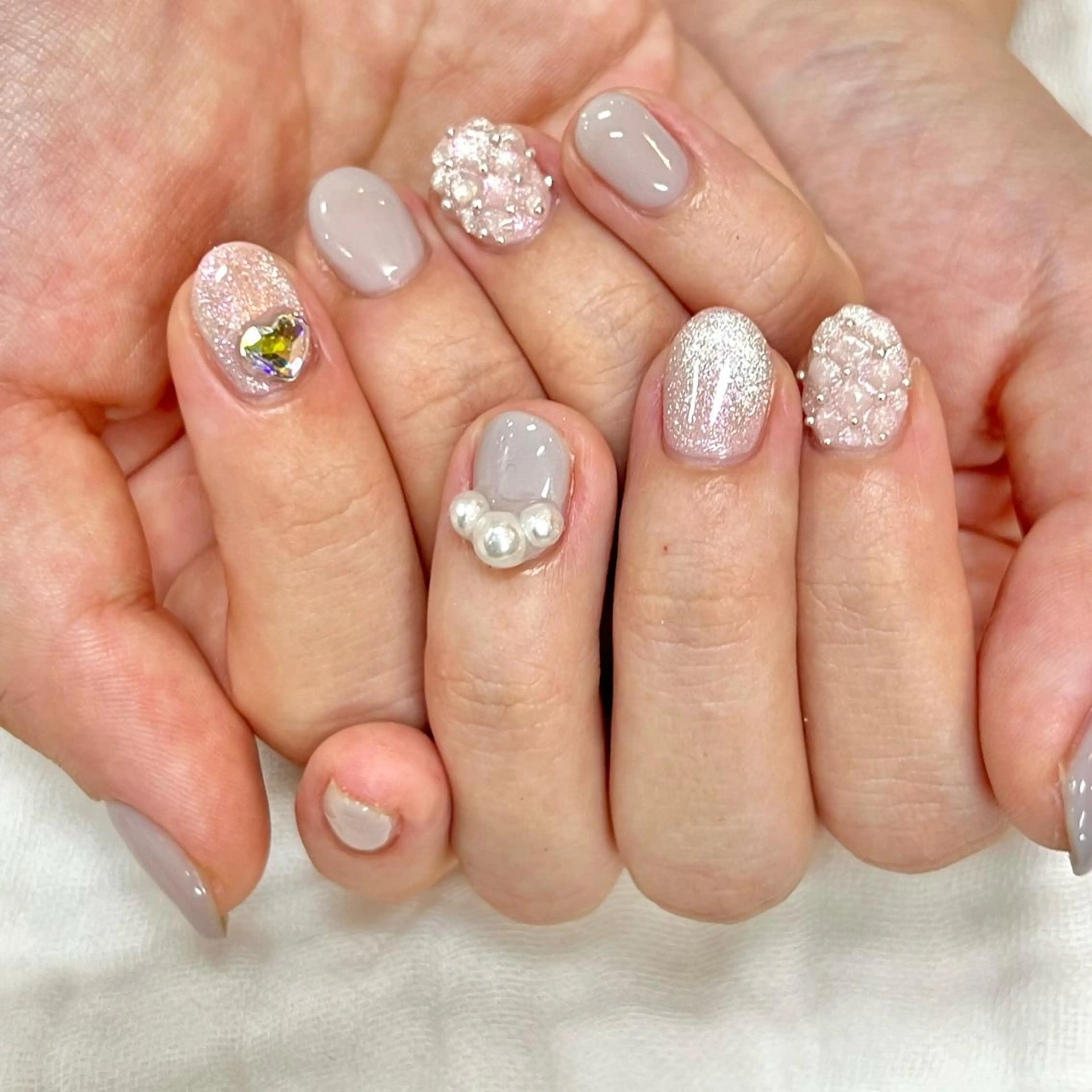 ネイル アートネイル ジェルネイル ニュアンスネイル オフィスネイル 夏ネイル Nail Mikakoのネイルデザイン