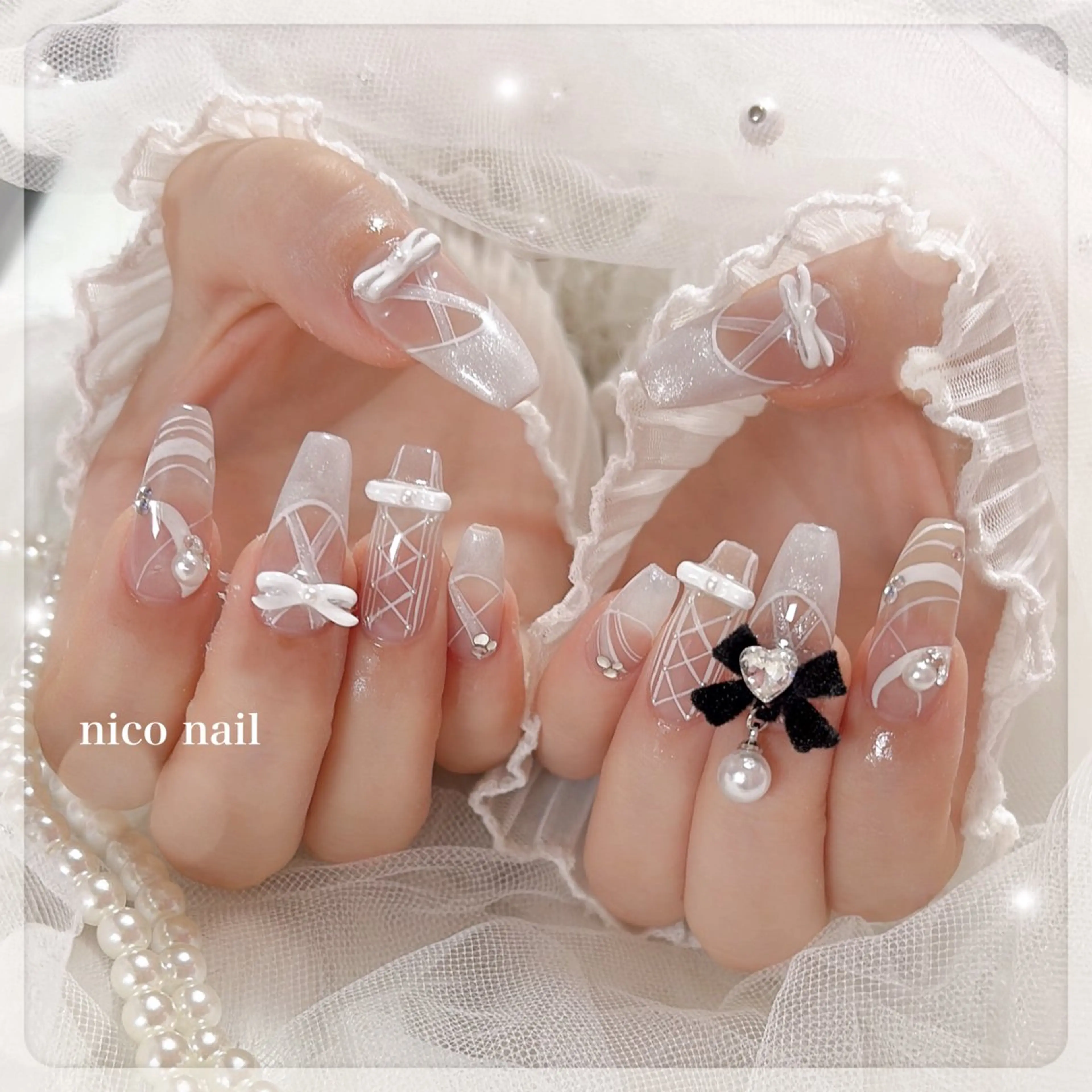 ネイル 三鷹🎀韓国ネイル/ niconail🪄のネイルデザイン