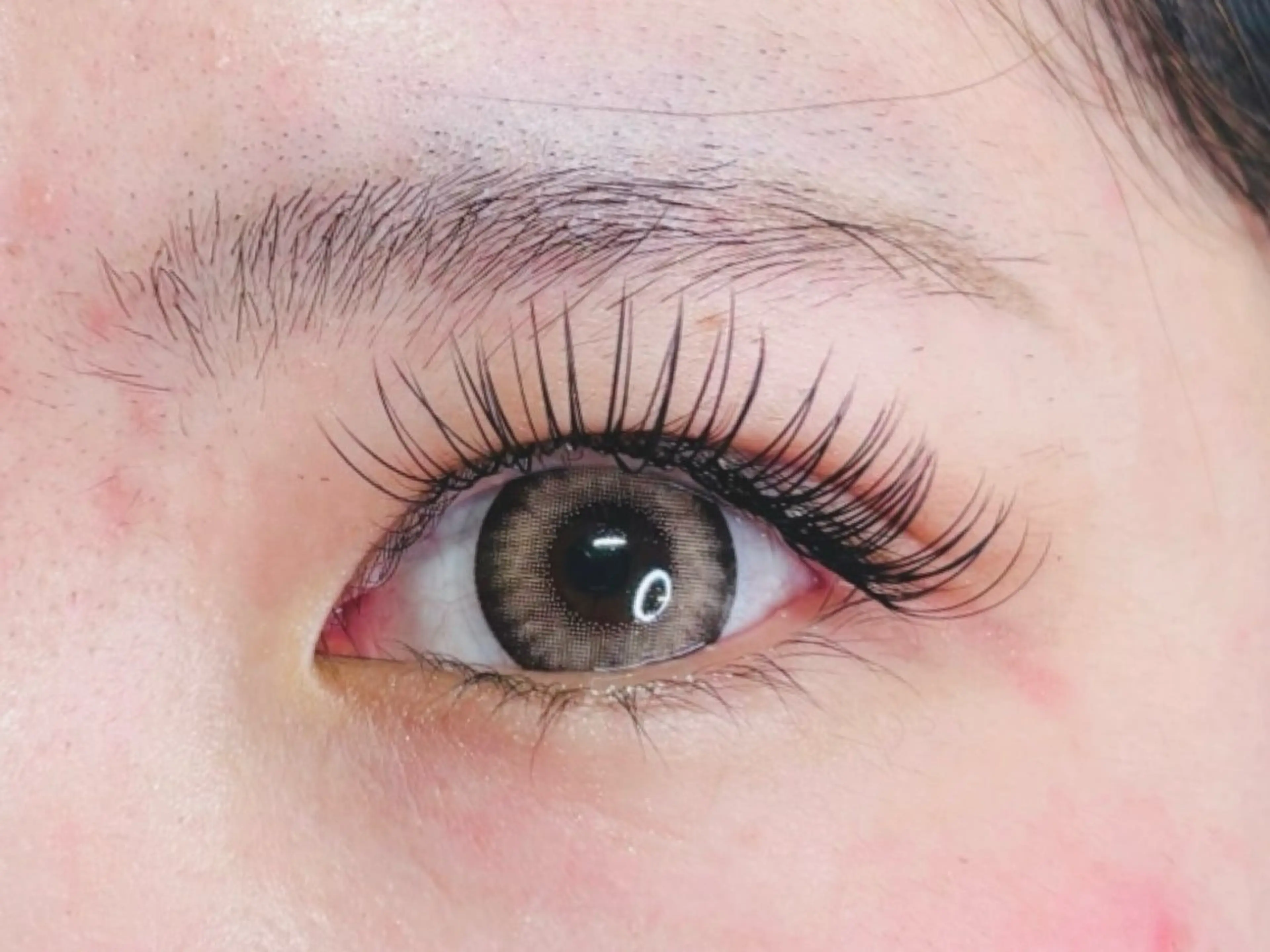 マツエク・マツパ 付け放題 バインドロック 束感まつ毛 フラットラッシュ パリジェンヌラッシュリフト マツエク AURORA RINAのマツエク・マツパデザイン