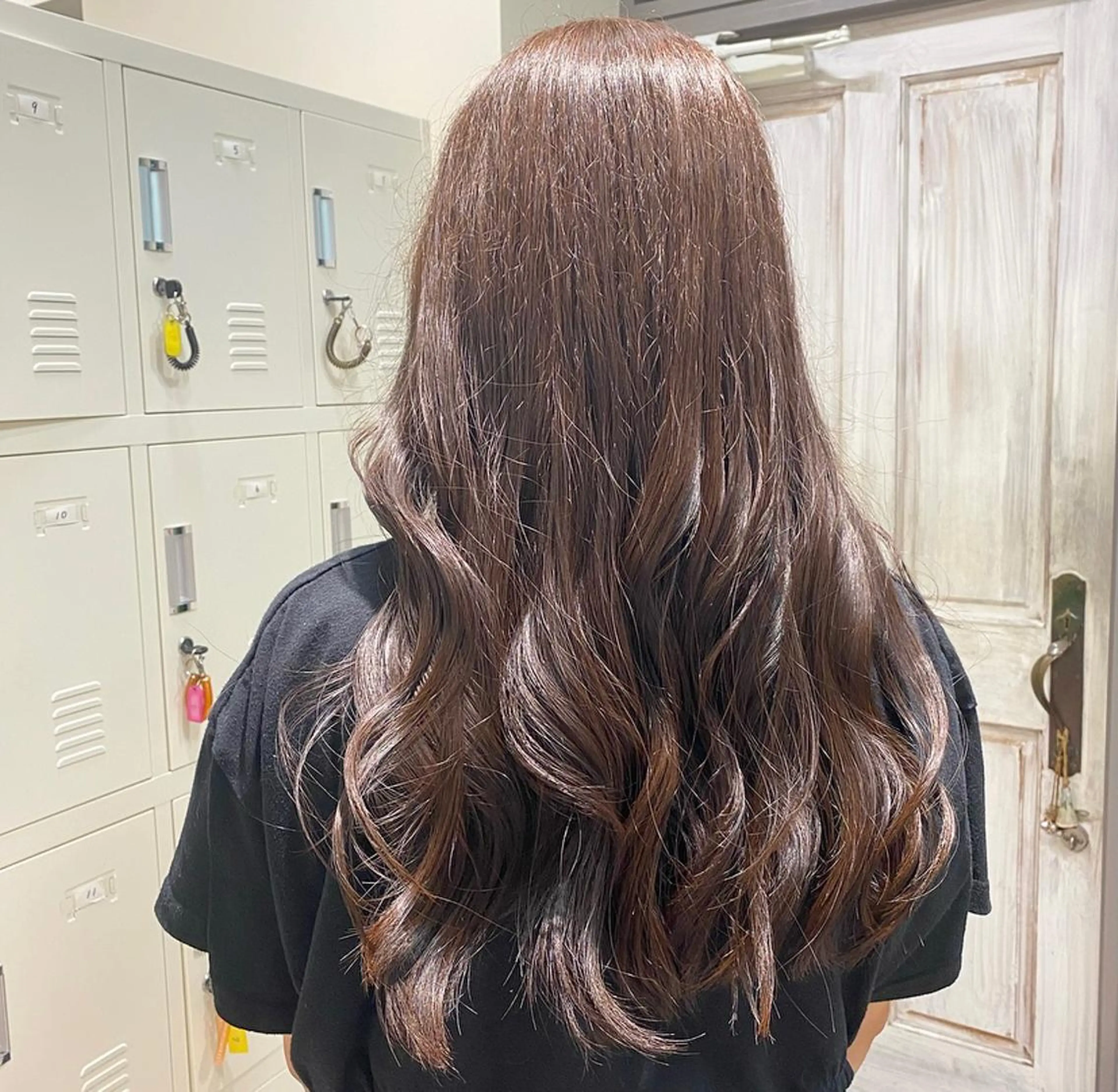 カラー ベージュカラー ブラウンカラー 透明感カラー 後藤 瀬奈のヘアスタイル