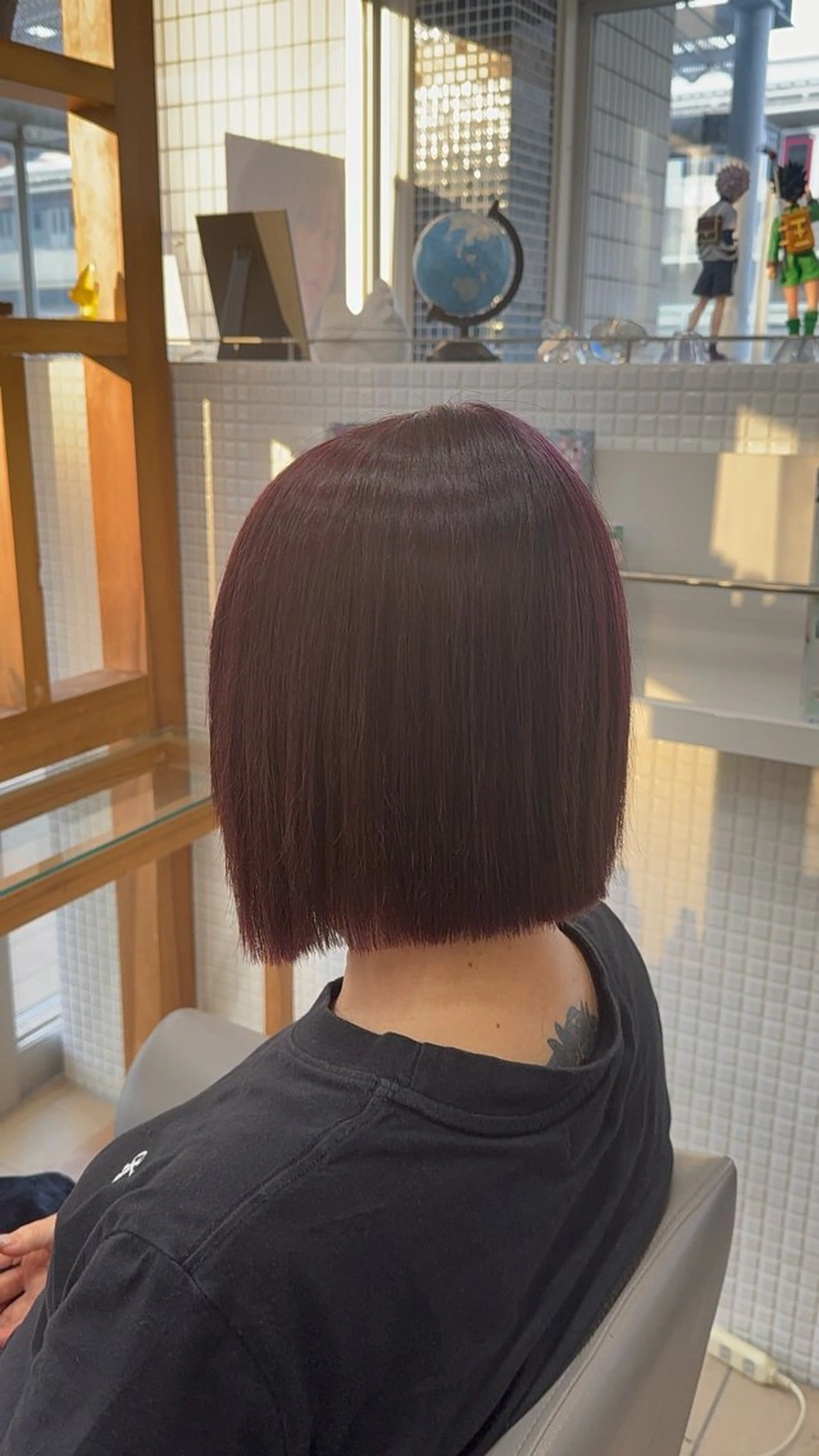 ショート 縮毛矯正 カット レイヤーカット/ 縮毛矯正/海音のヘアスタイル