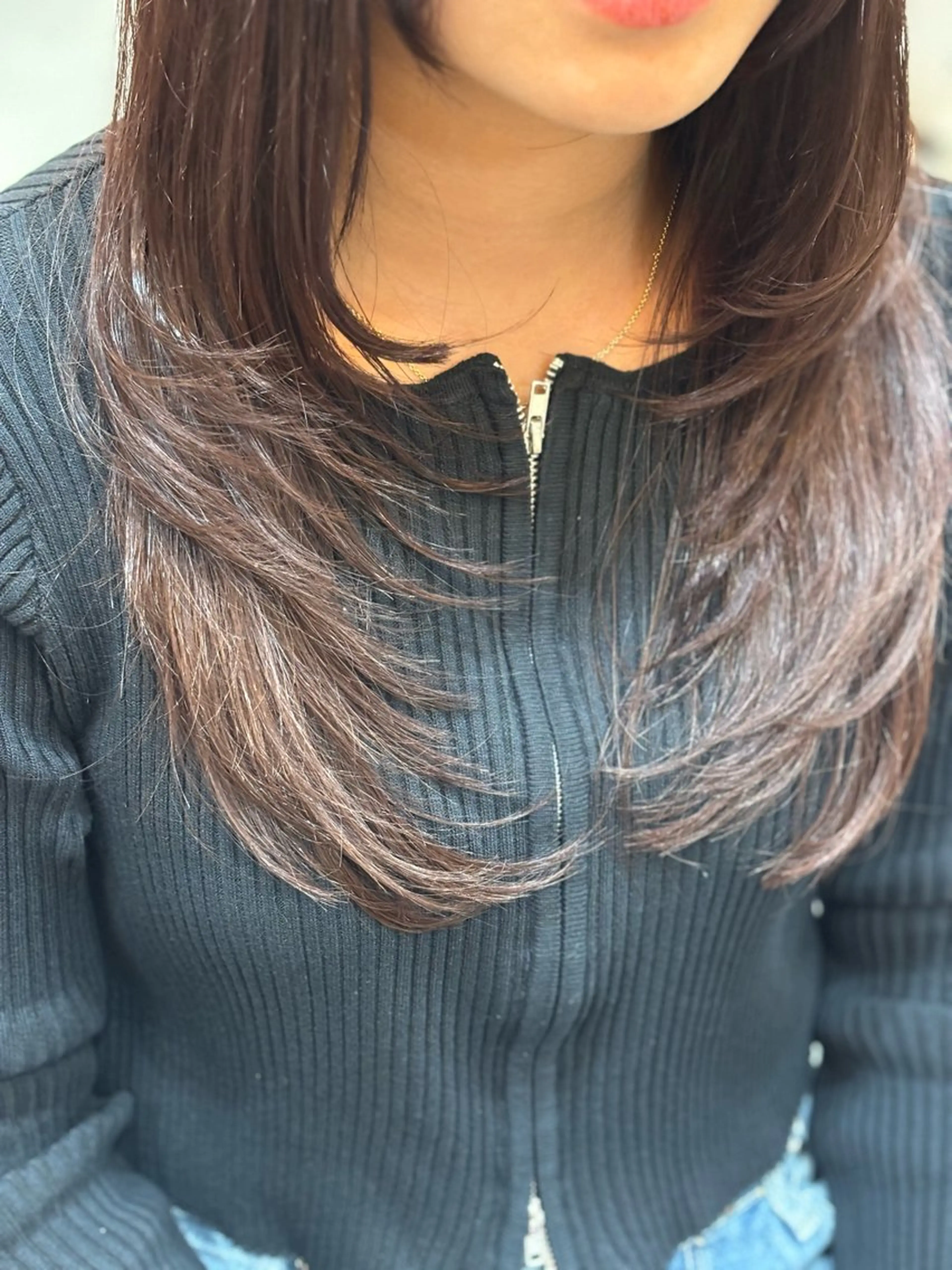 ロング カット ヘアカラー ROPE 💎かなみ💎のヘアスタイル