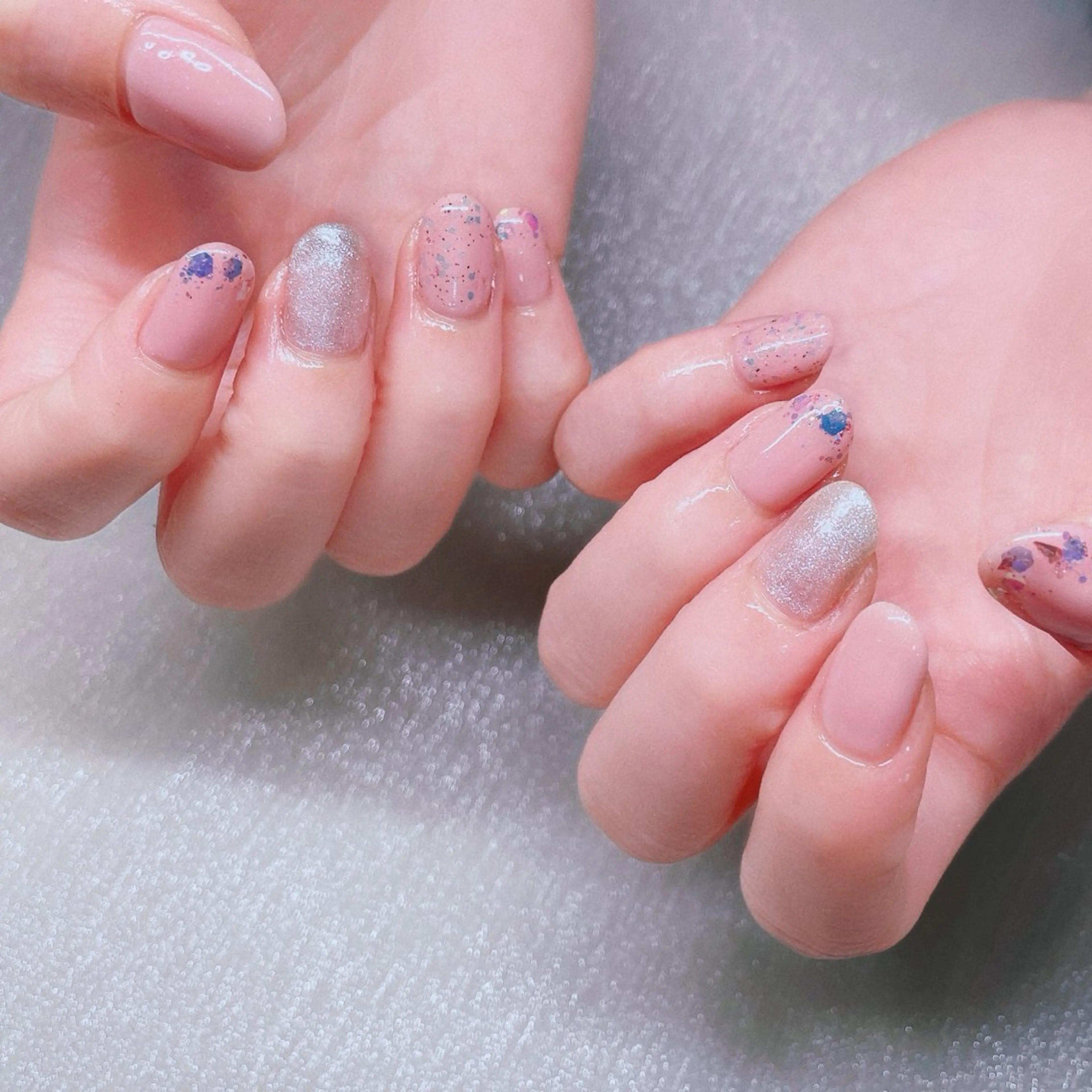 ネイル 長さ出し ハンドネイル Nailist suzuのネイルデザイン