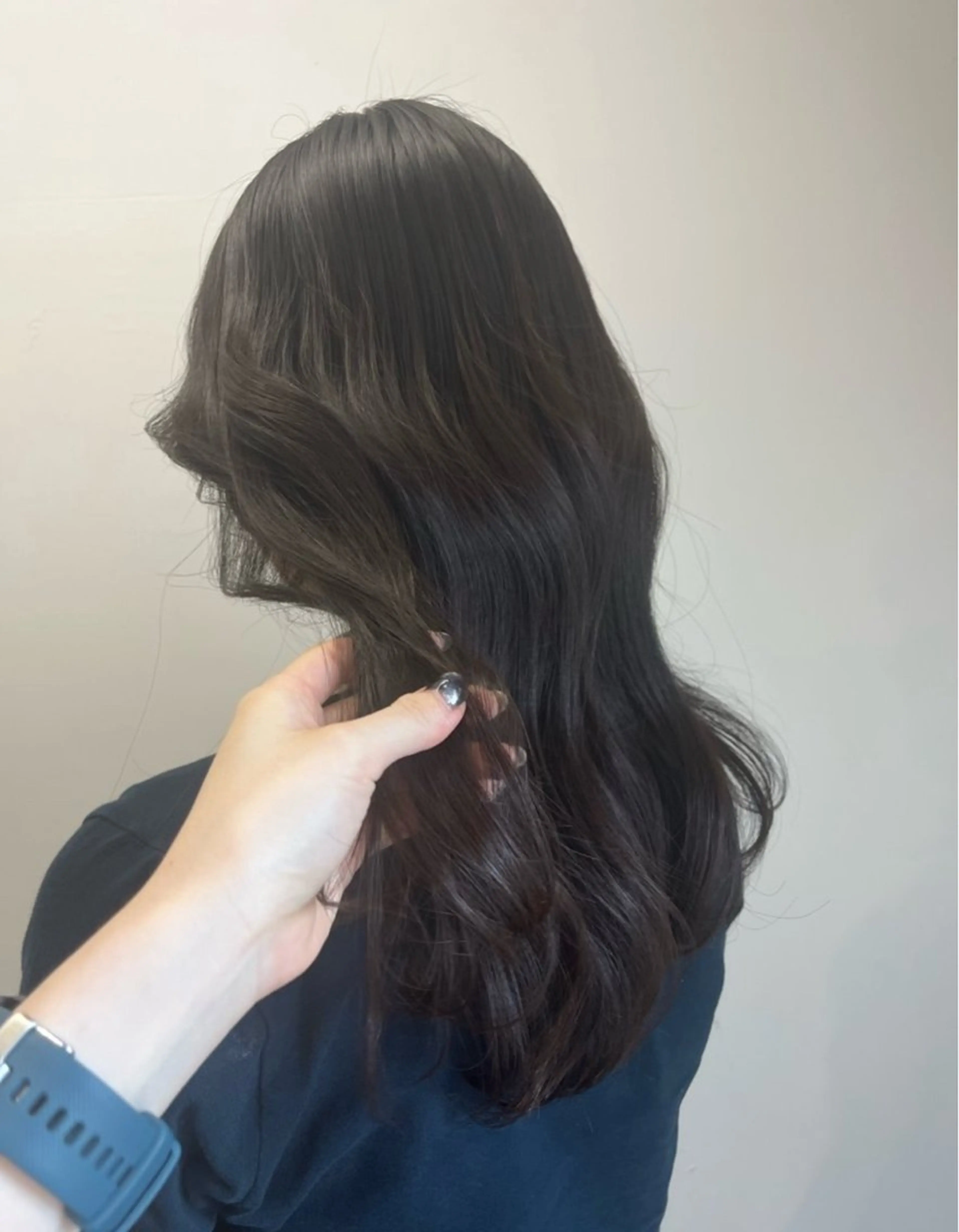 セミロング ニュアンス/フェザー メンズカット/Senのヘアスタイル