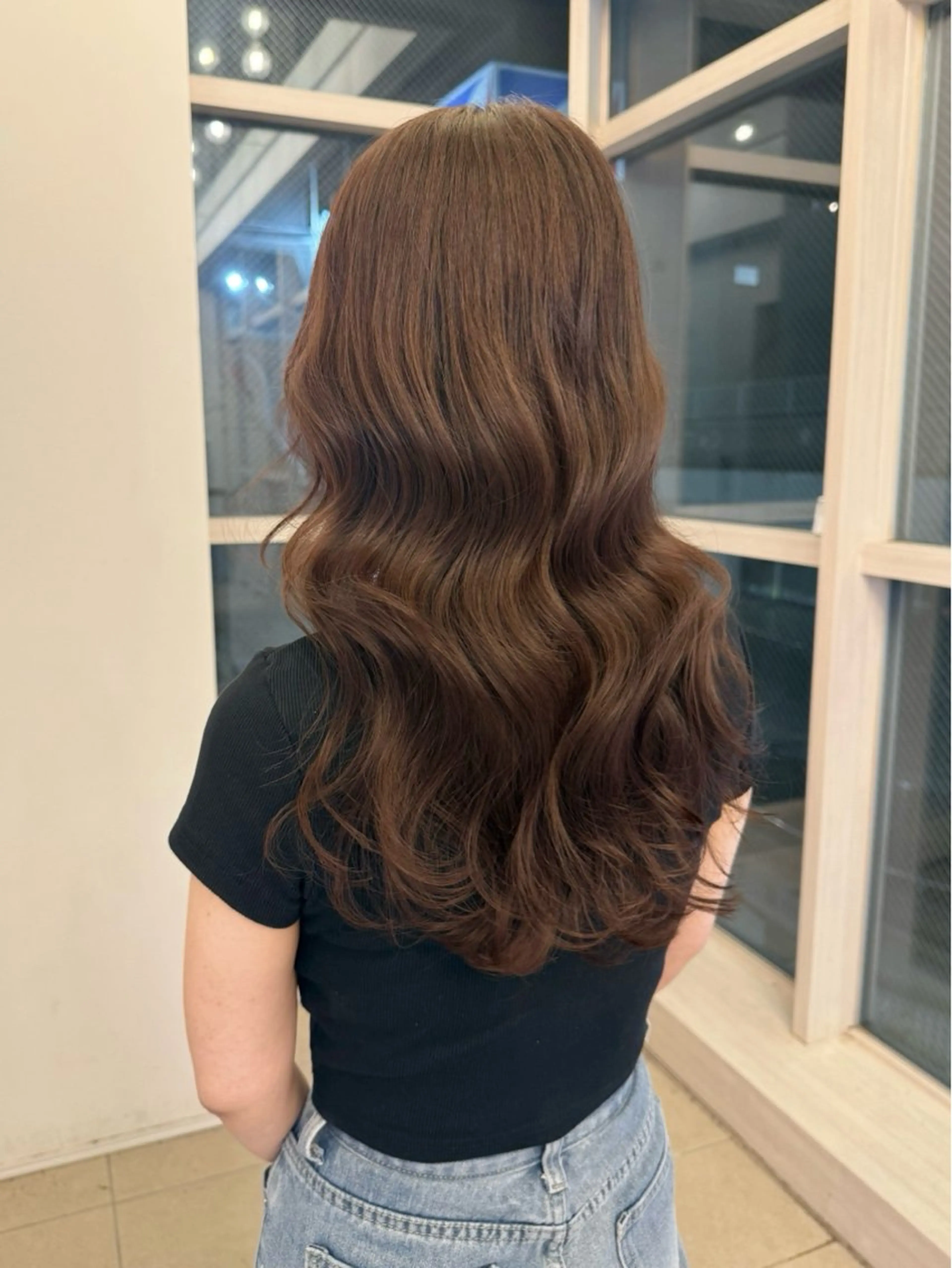 ロング カラー きむらさくら/透明感 /レイヤーカットのヘアスタイル