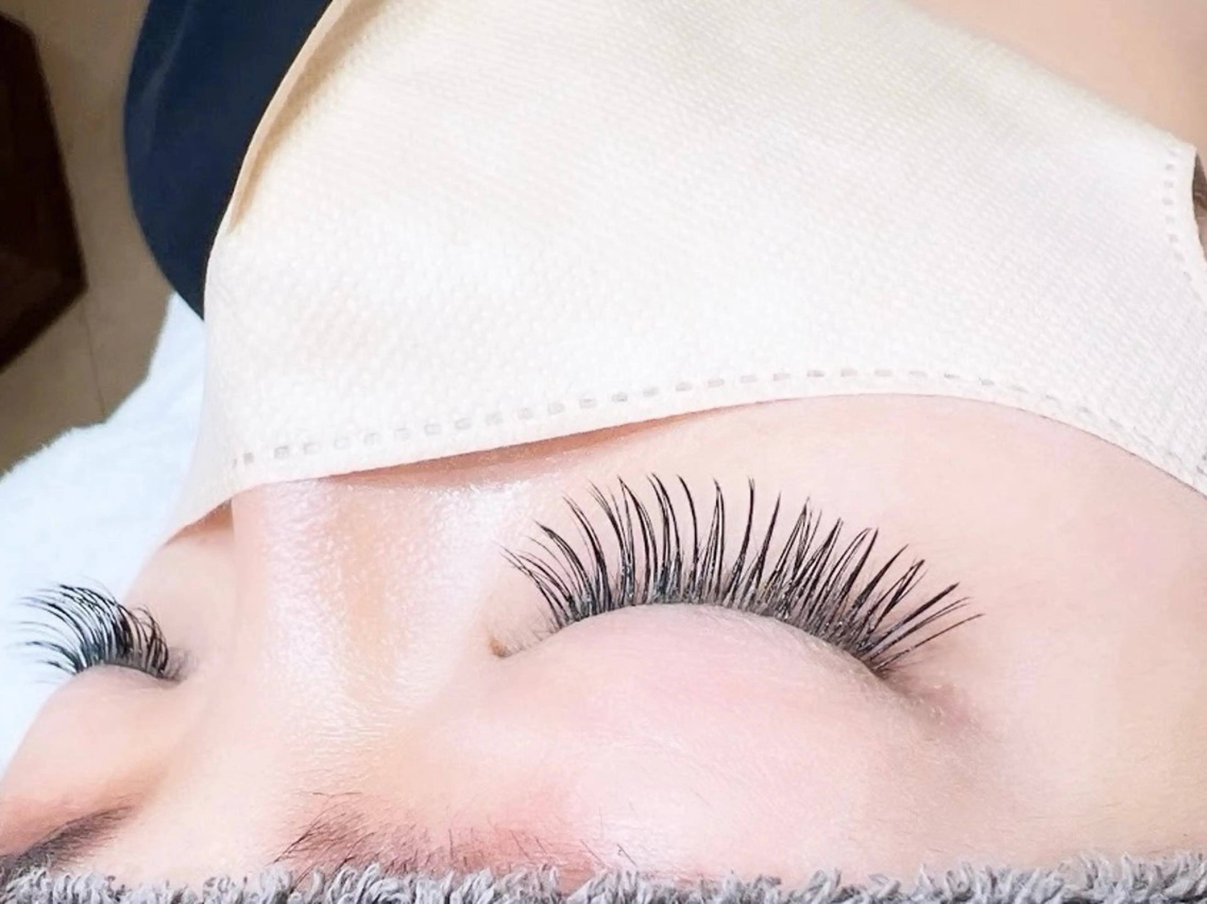 【柔らかい毛質でナチュラル🎀】フラットラッシュ100本の写真