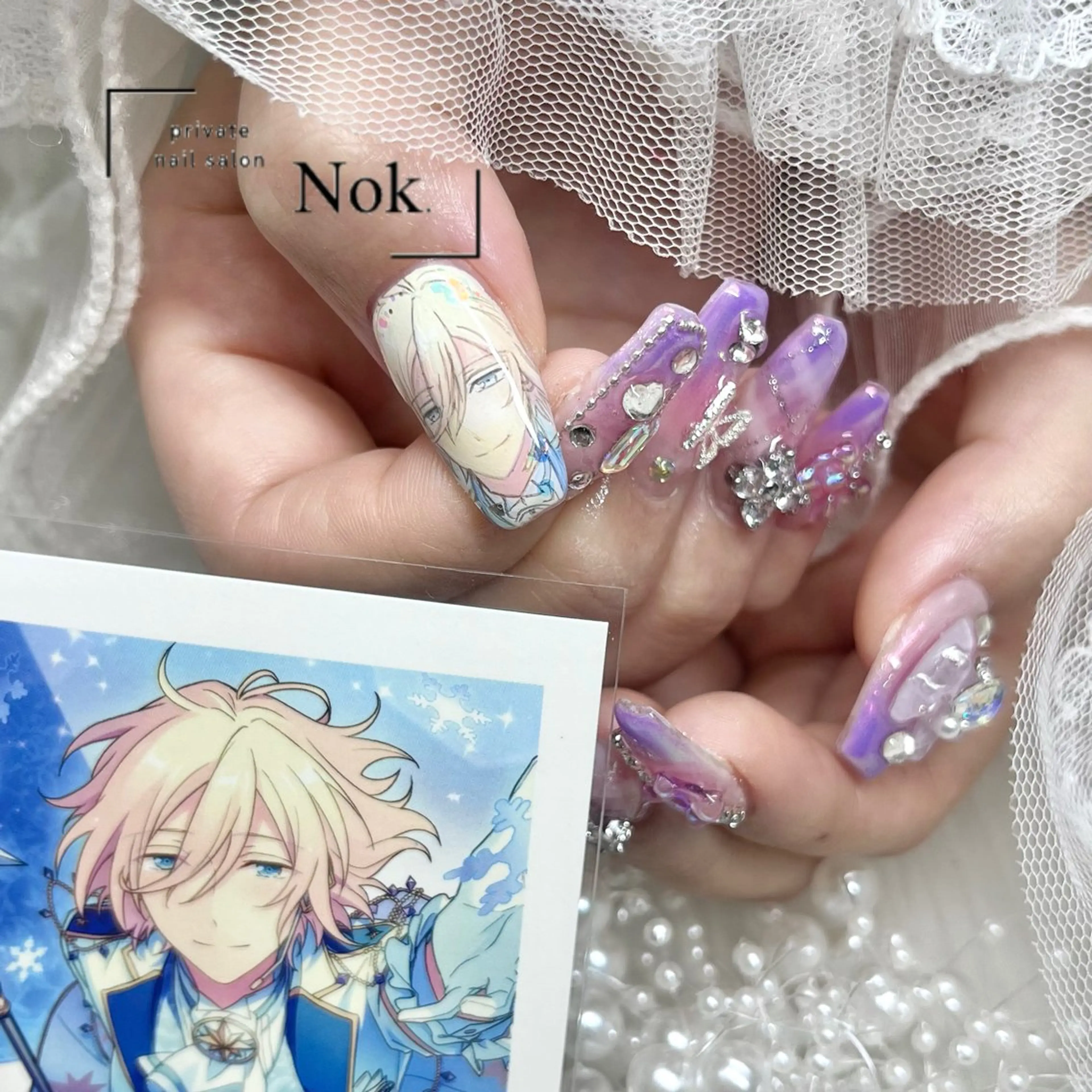 ネイル ハンドネイル 池袋痛ネイル Nok. 渡辺のネイルデザイン