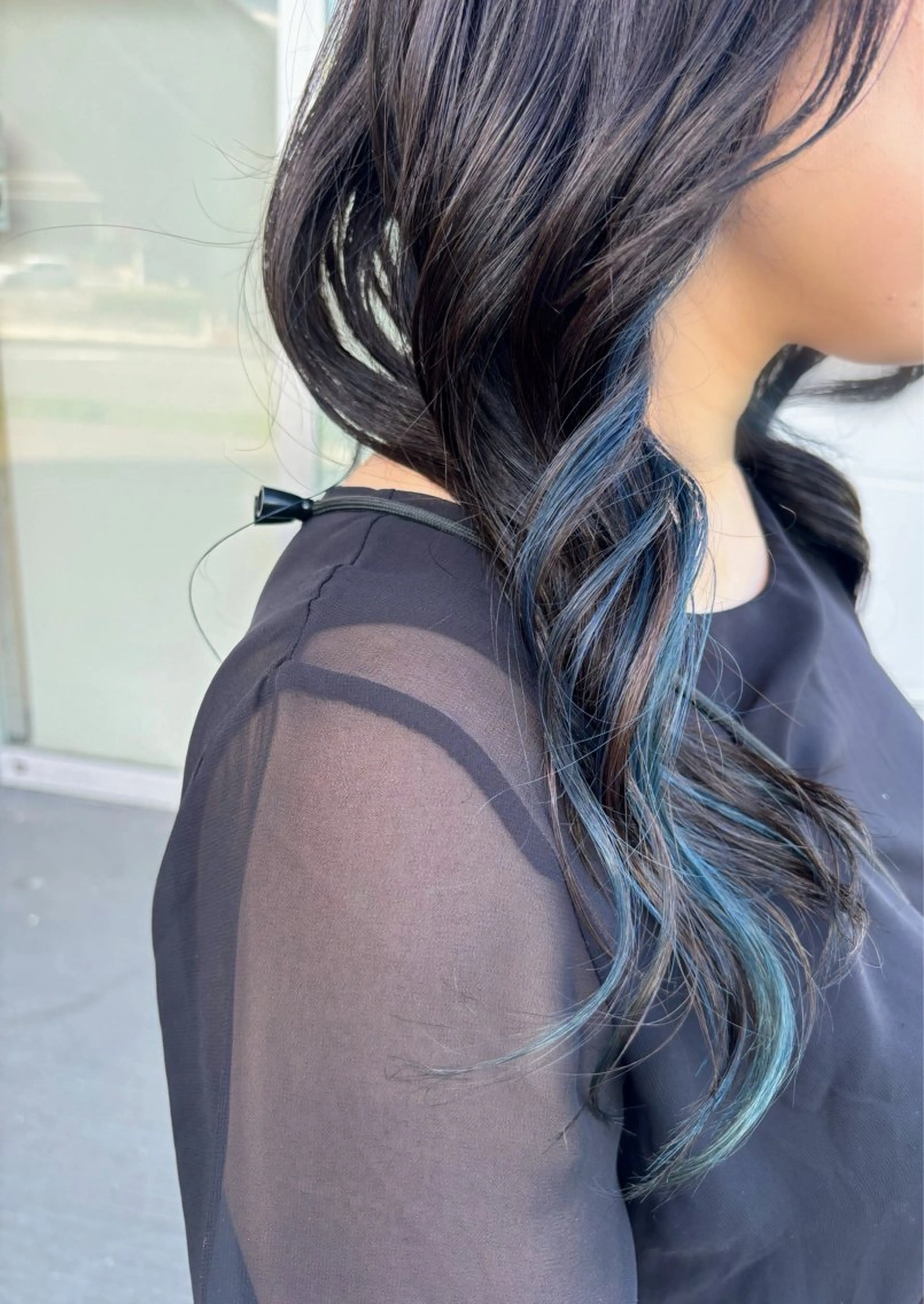 セミロング カラー インナーカラー 山本 ミカ /EARTH盛岡南のヘアスタイル