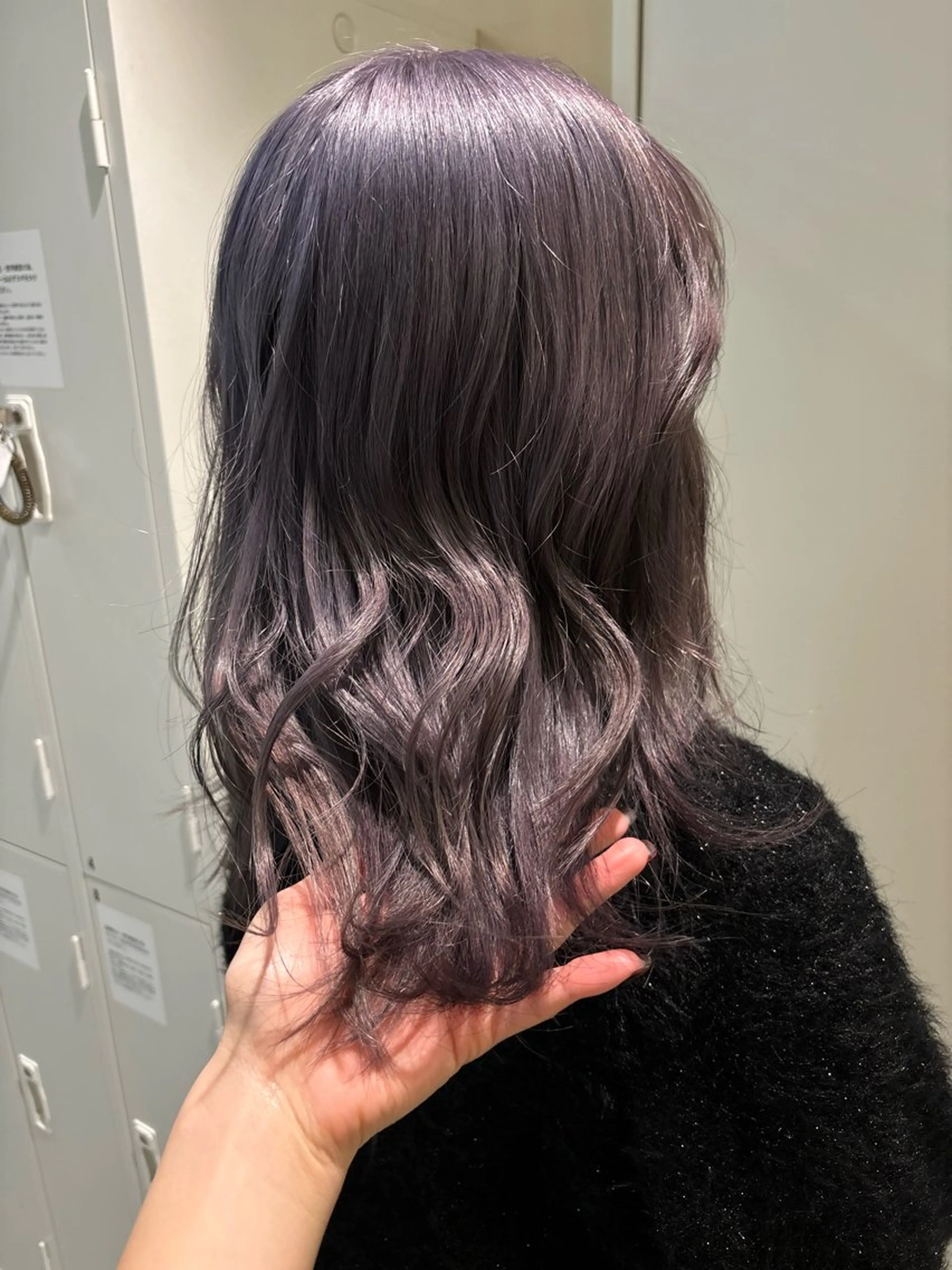 ミディアム カラー ヘアアレンジ カット ヘアカラー トリートメント 💟Opus/ Mizuki🐕💟のヘアスタイル