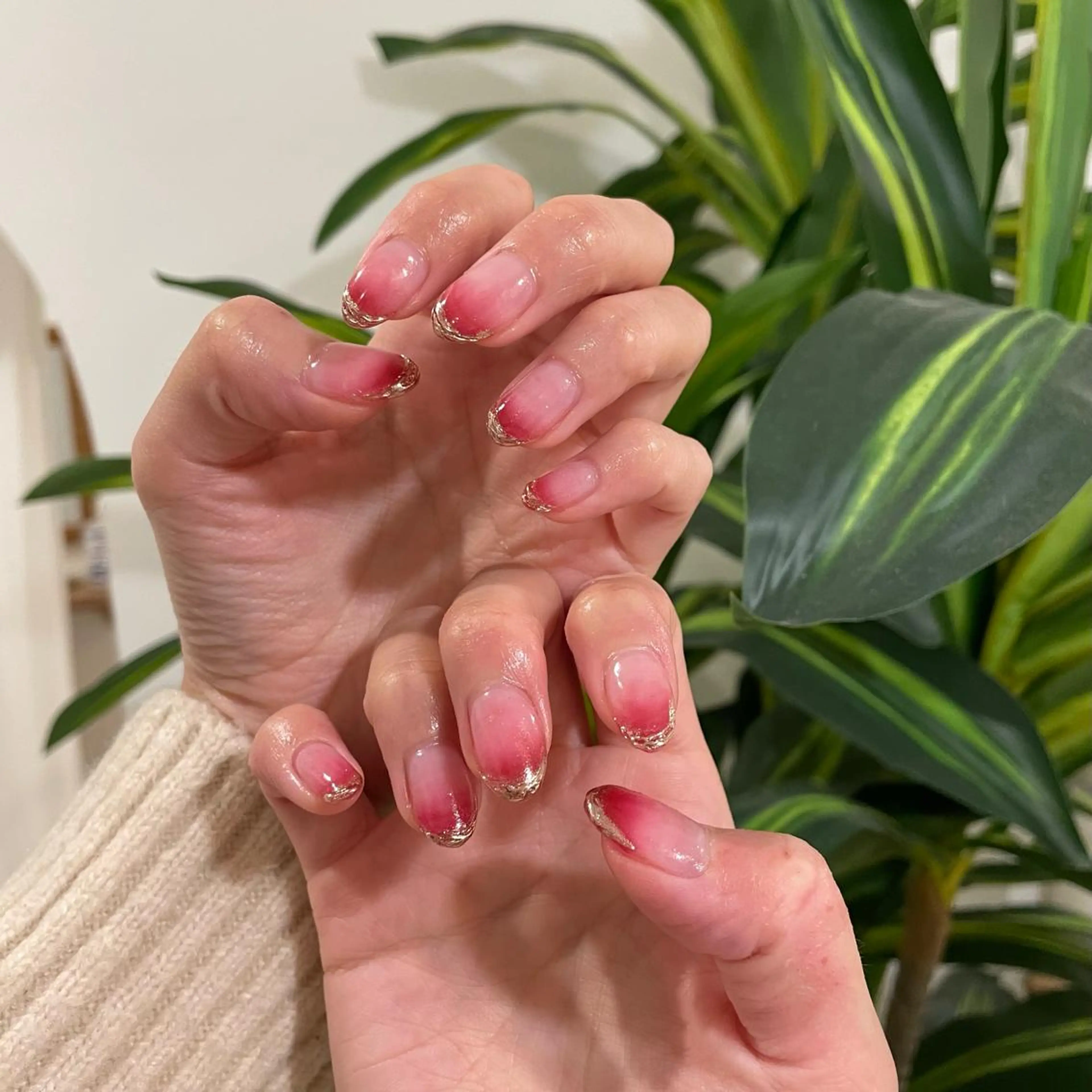 ネイル グラデーション ハンドネイル bylaki_ haruka(K)のネイルデザイン