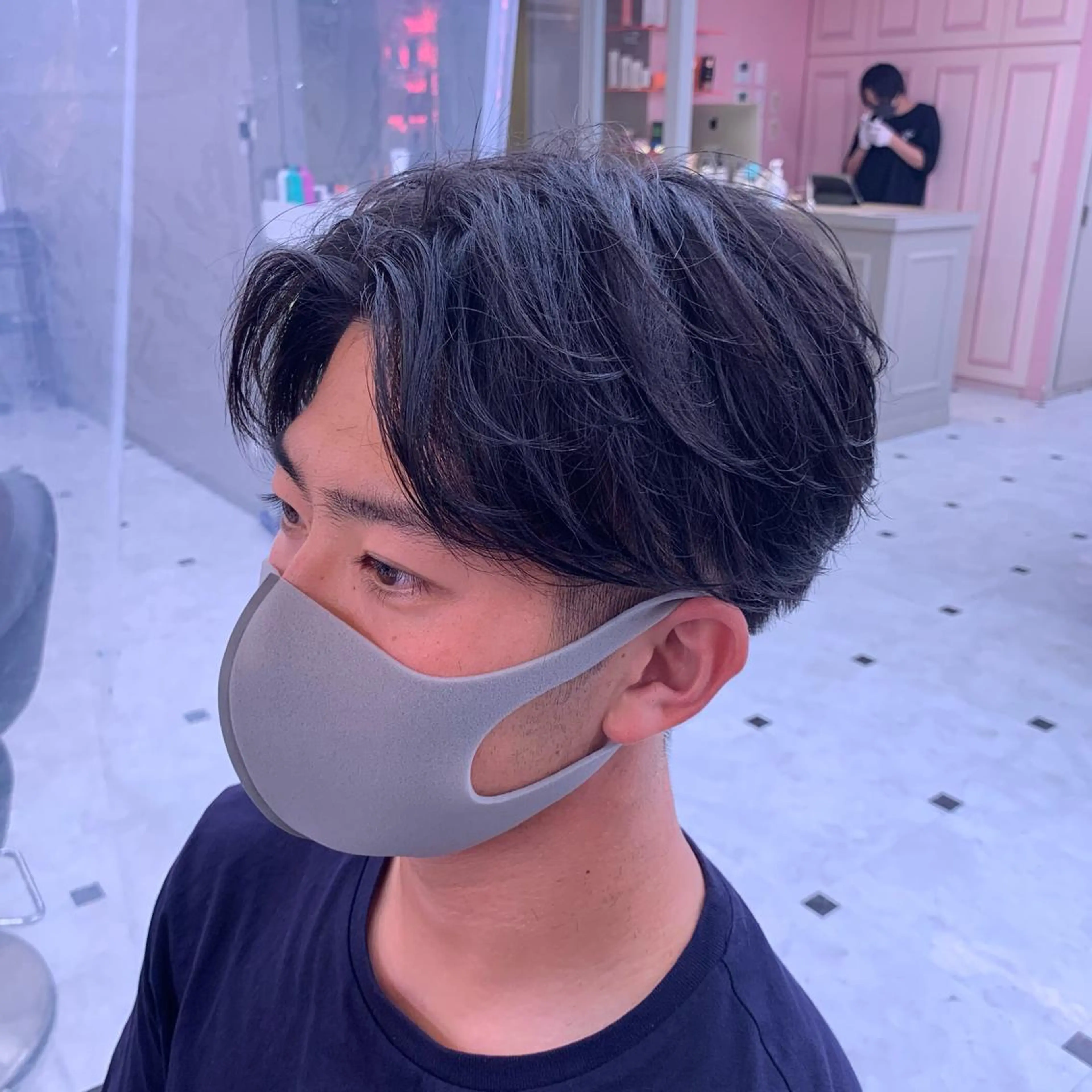 ショート カラー パーマ ヘアアレンジ メンズ 🌈トレンドヘア 🌈WATARU🌈のヘアスタイル