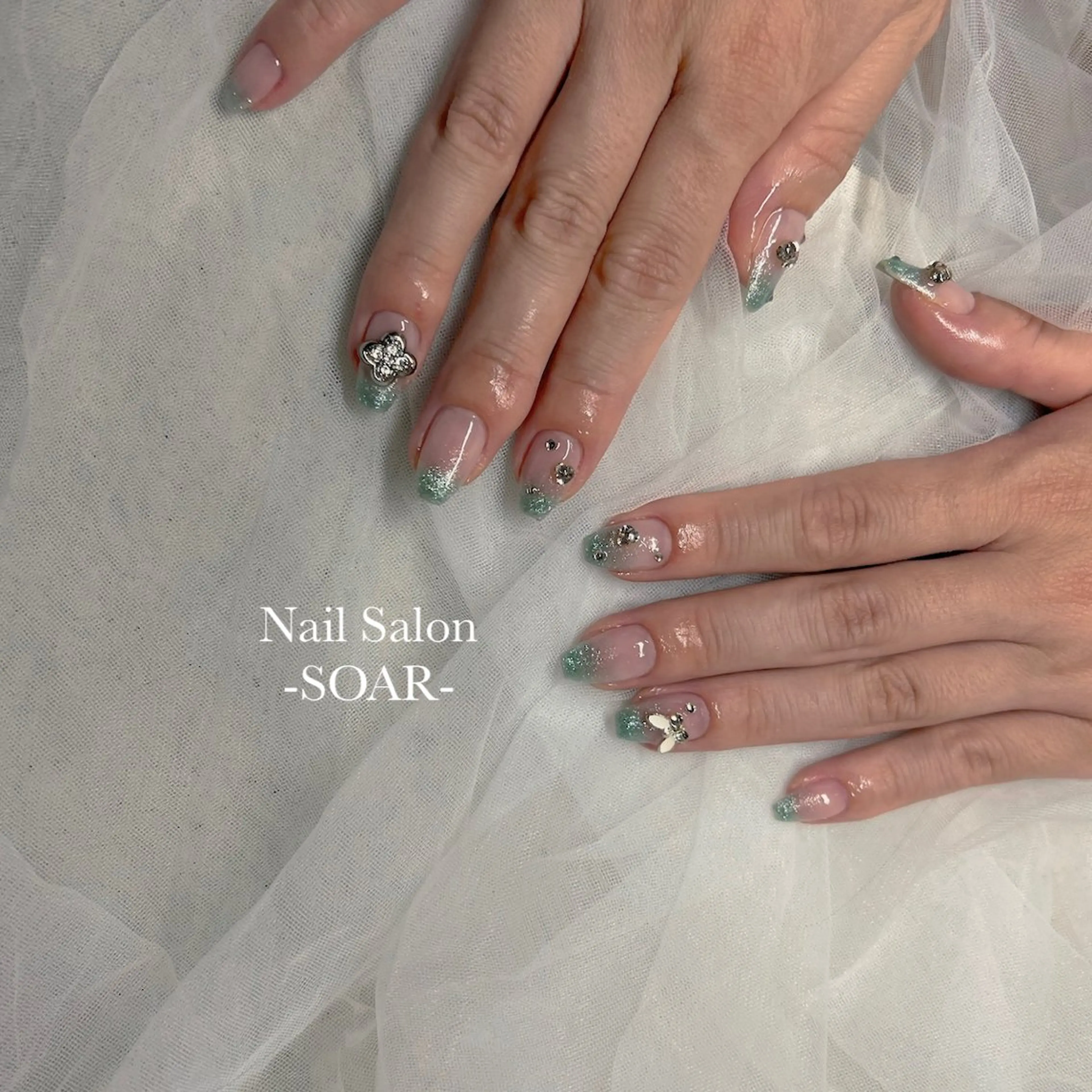 ネイル ストーンネイル nonnail HINAのネイルデザイン
