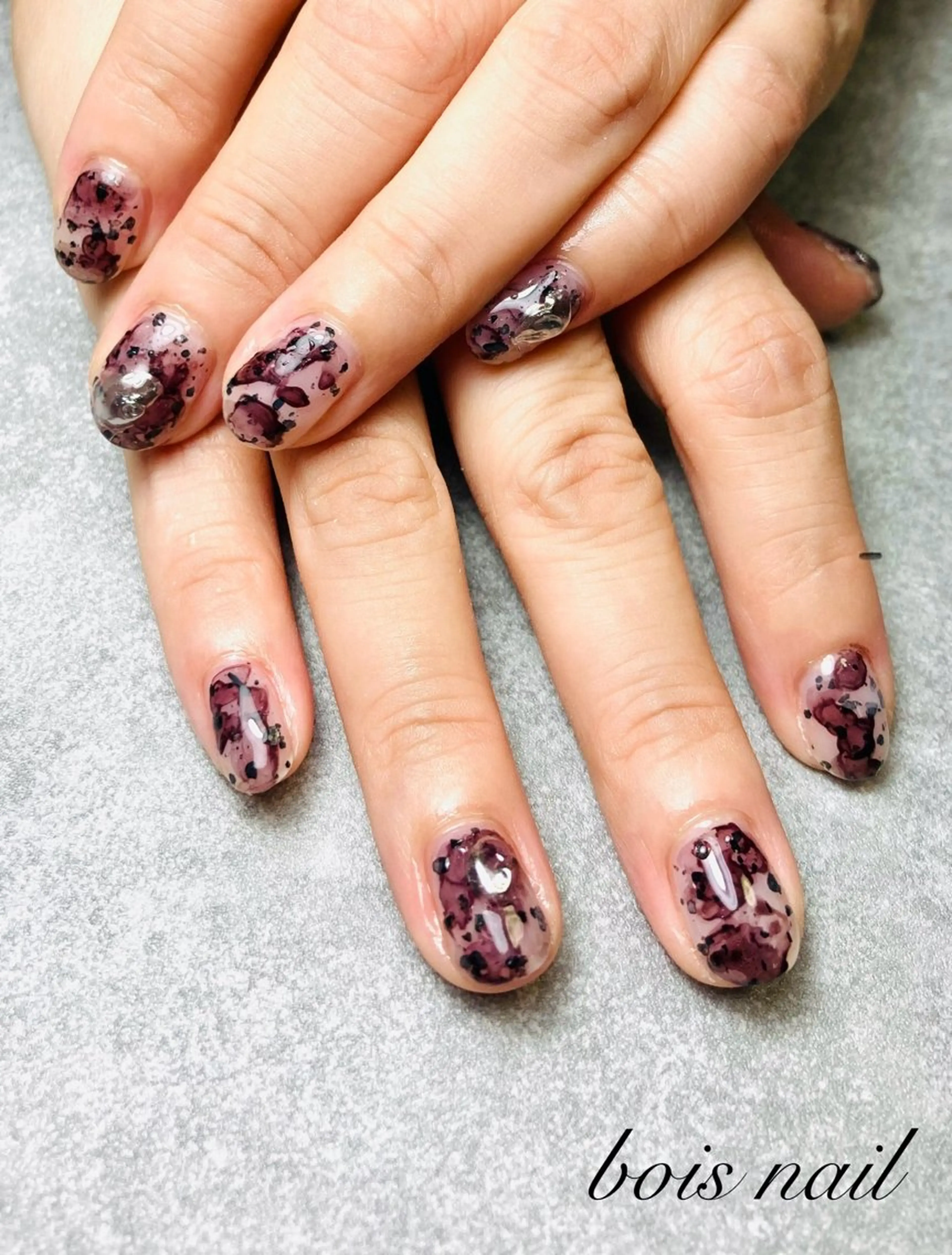 ネイル ハンドネイル bois nail ボワネイル北巽のネイルデザイン