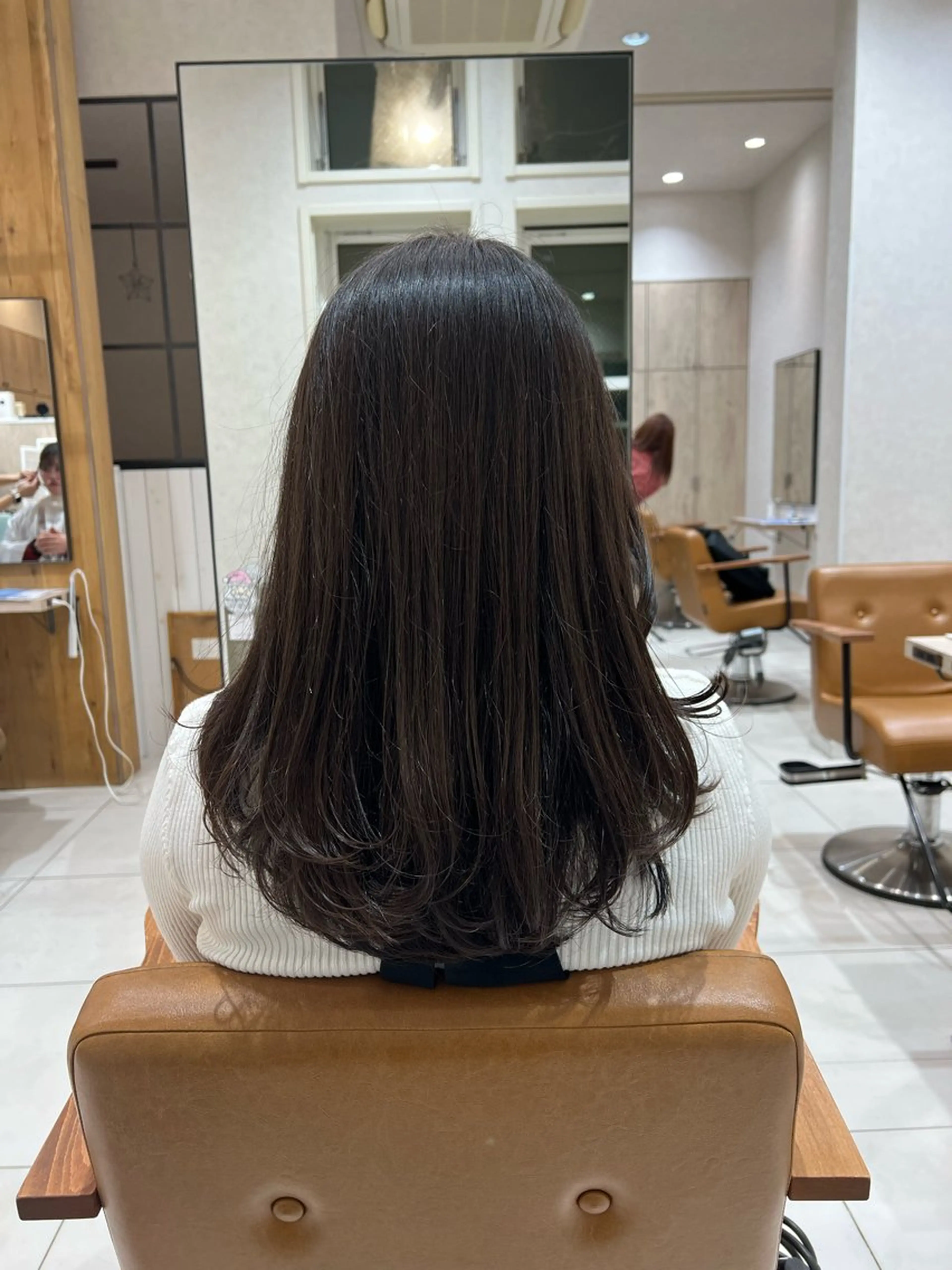 ミディアム メンズ特化フェザー パーマ🚗タケシのヘアスタイル