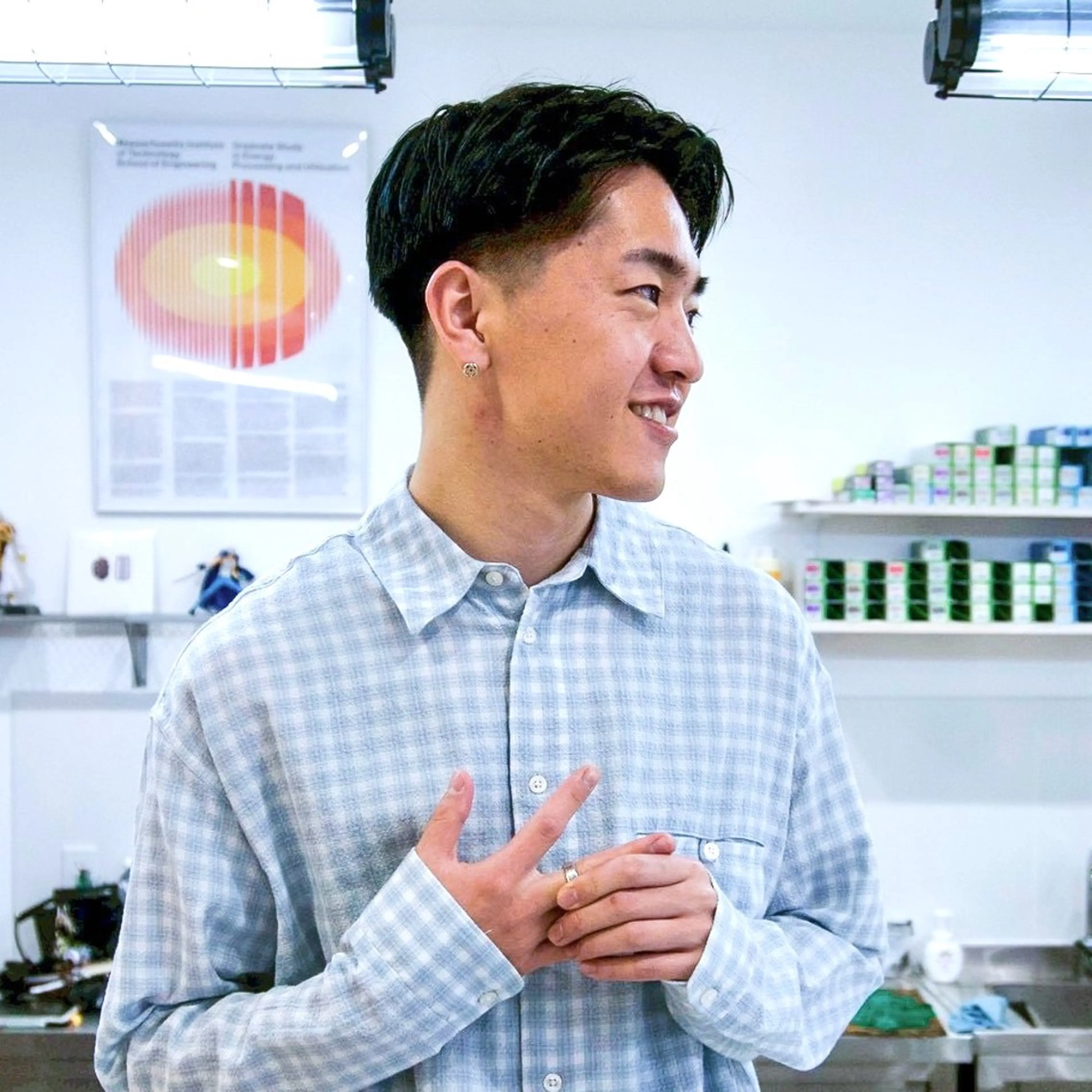 メンズ 刈り上げ カット 鈴木 七海のヘアスタイル